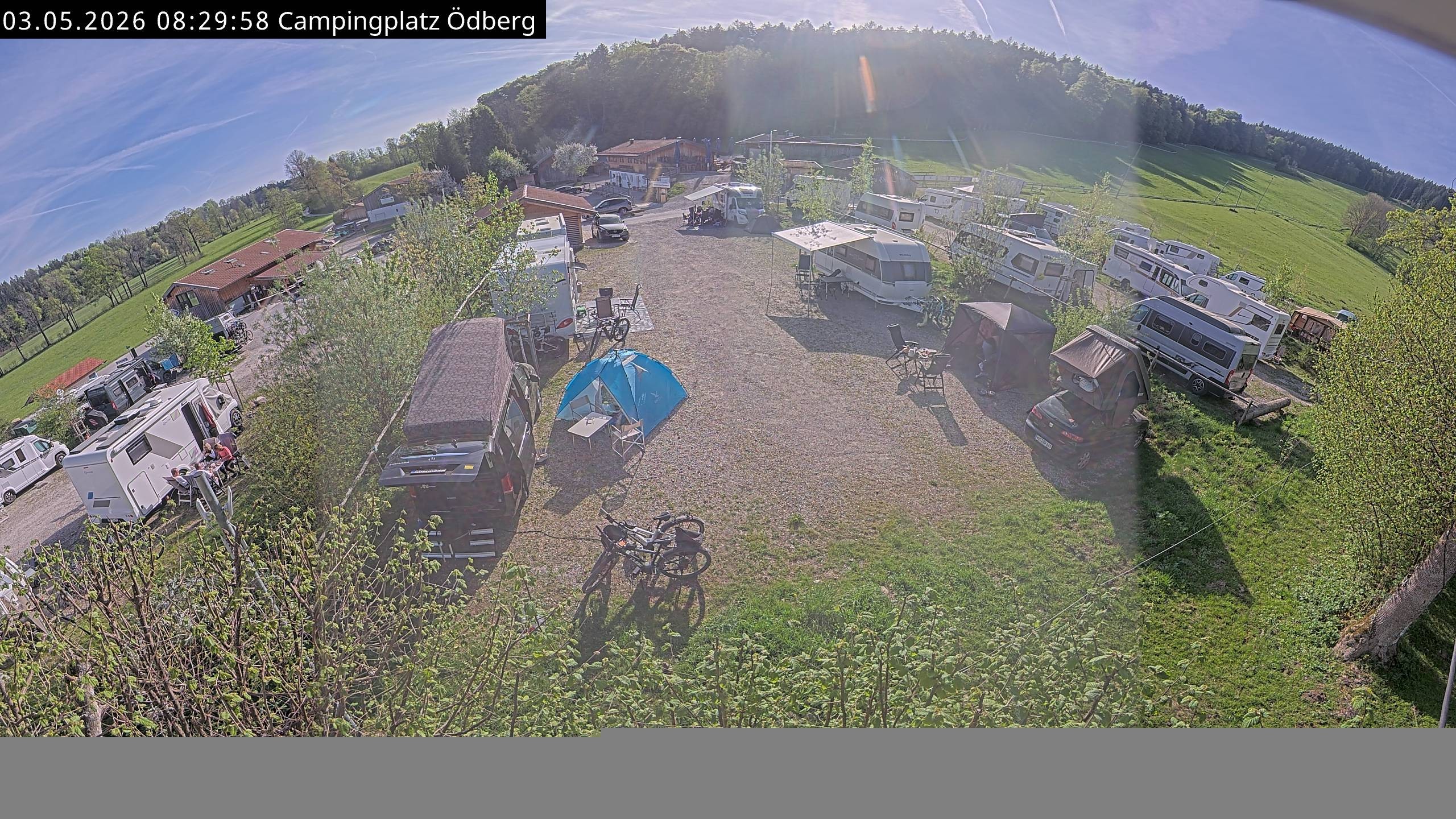 Archiv Foto Webcam Ödbergalm und Campingplatz am Tegernsee