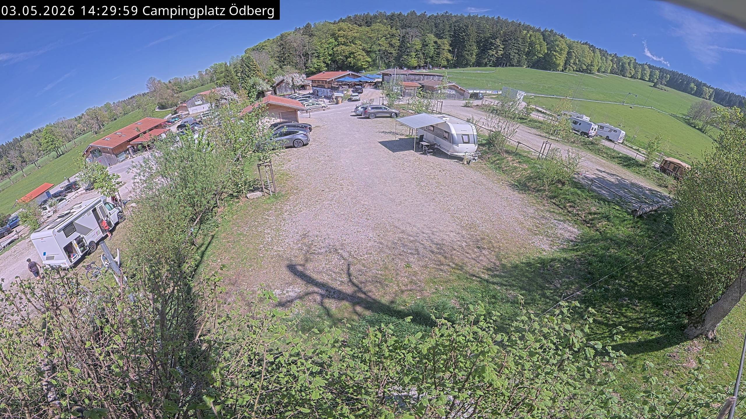 Archiv Foto Webcam Ödbergalm und Campingplatz am Tegernsee