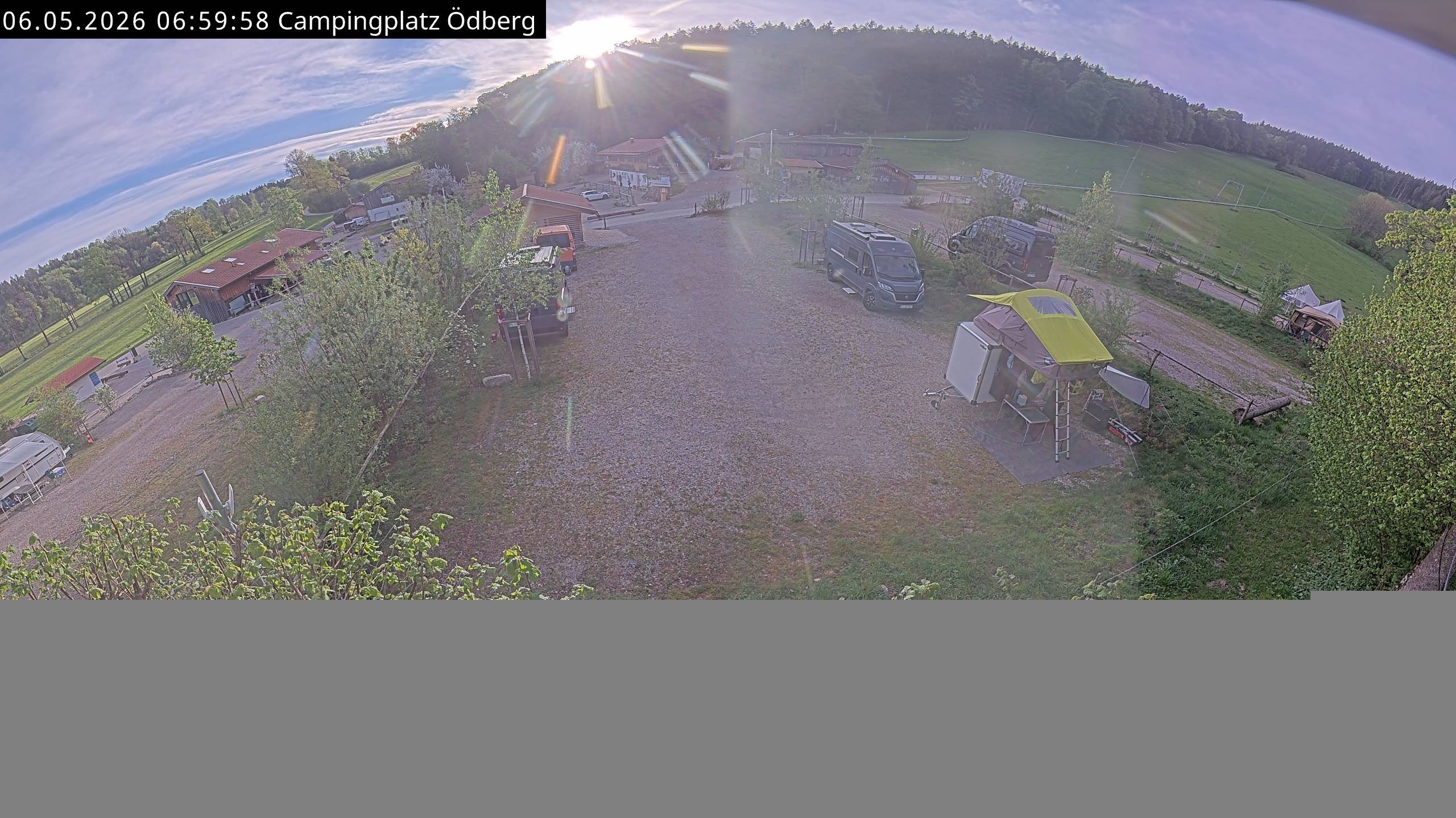 Archiv Foto Webcam Ödbergalm und Campingplatz am Tegernsee