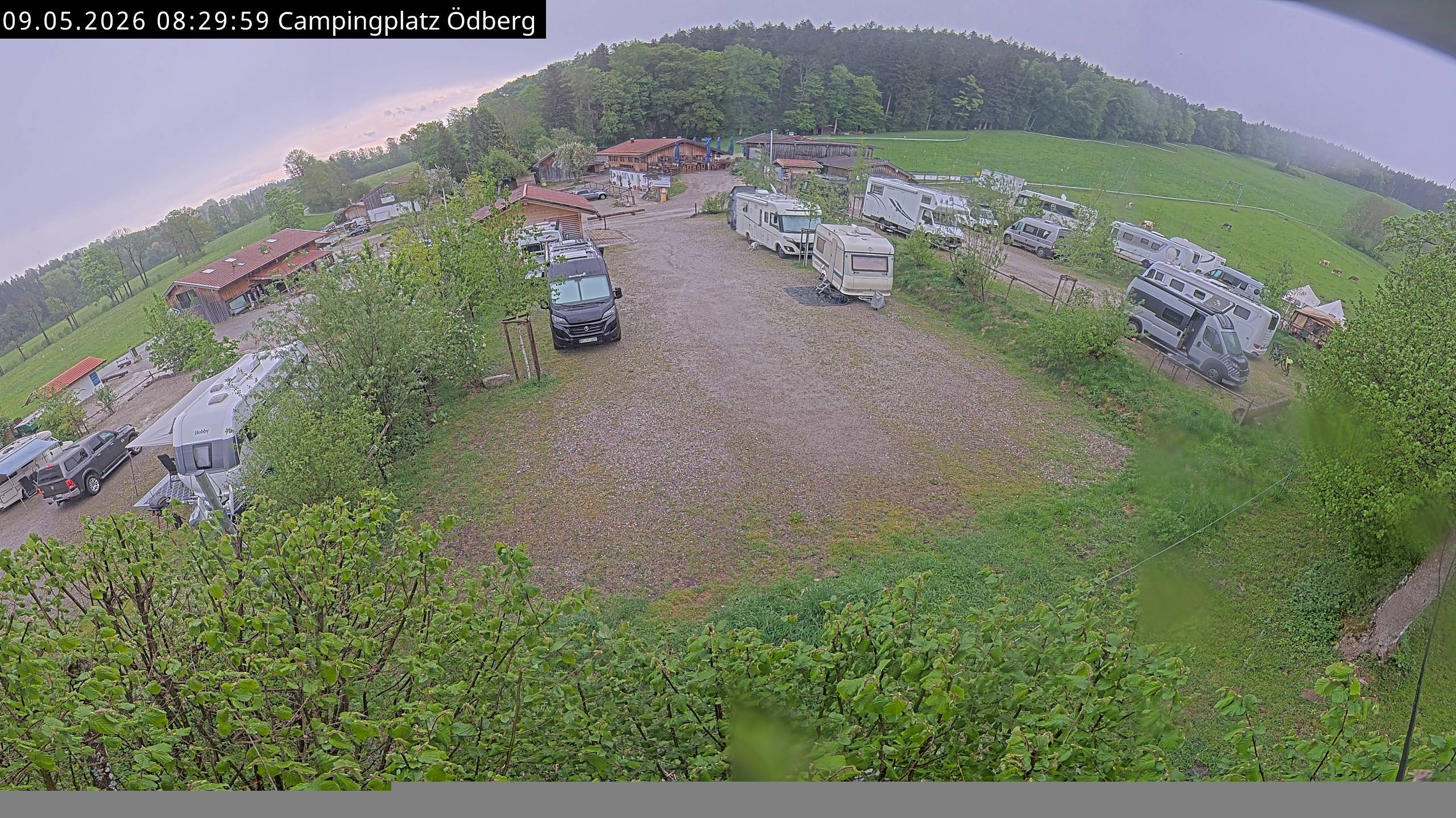 Archiv Foto Webcam Ödbergalm und Campingplatz am Tegernsee