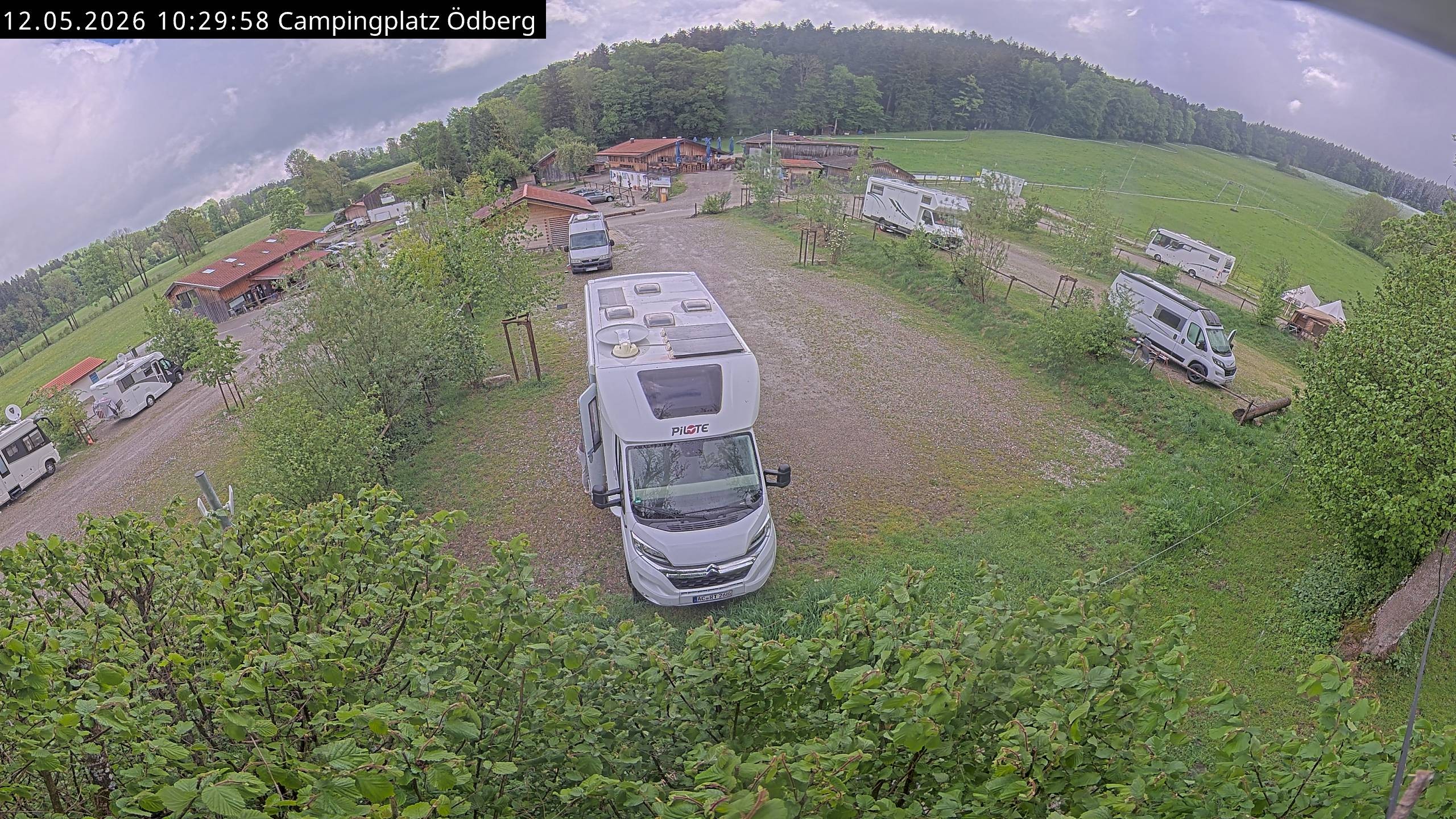 Archiv Foto Webcam Ödbergalm und Campingplatz am Tegernsee
