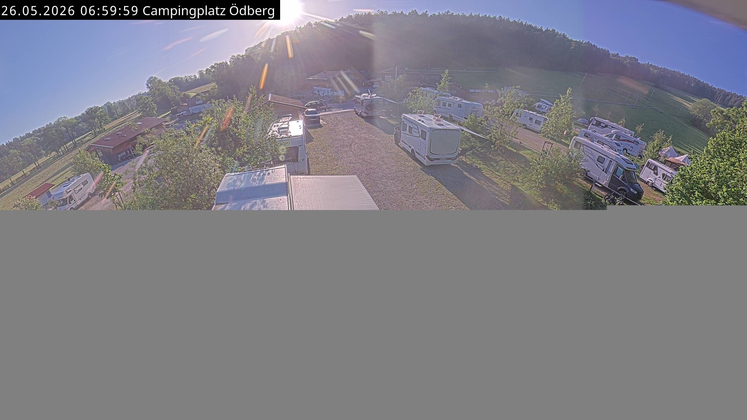 Archiv Foto Webcam Ödbergalm und Campingplatz am Tegernsee