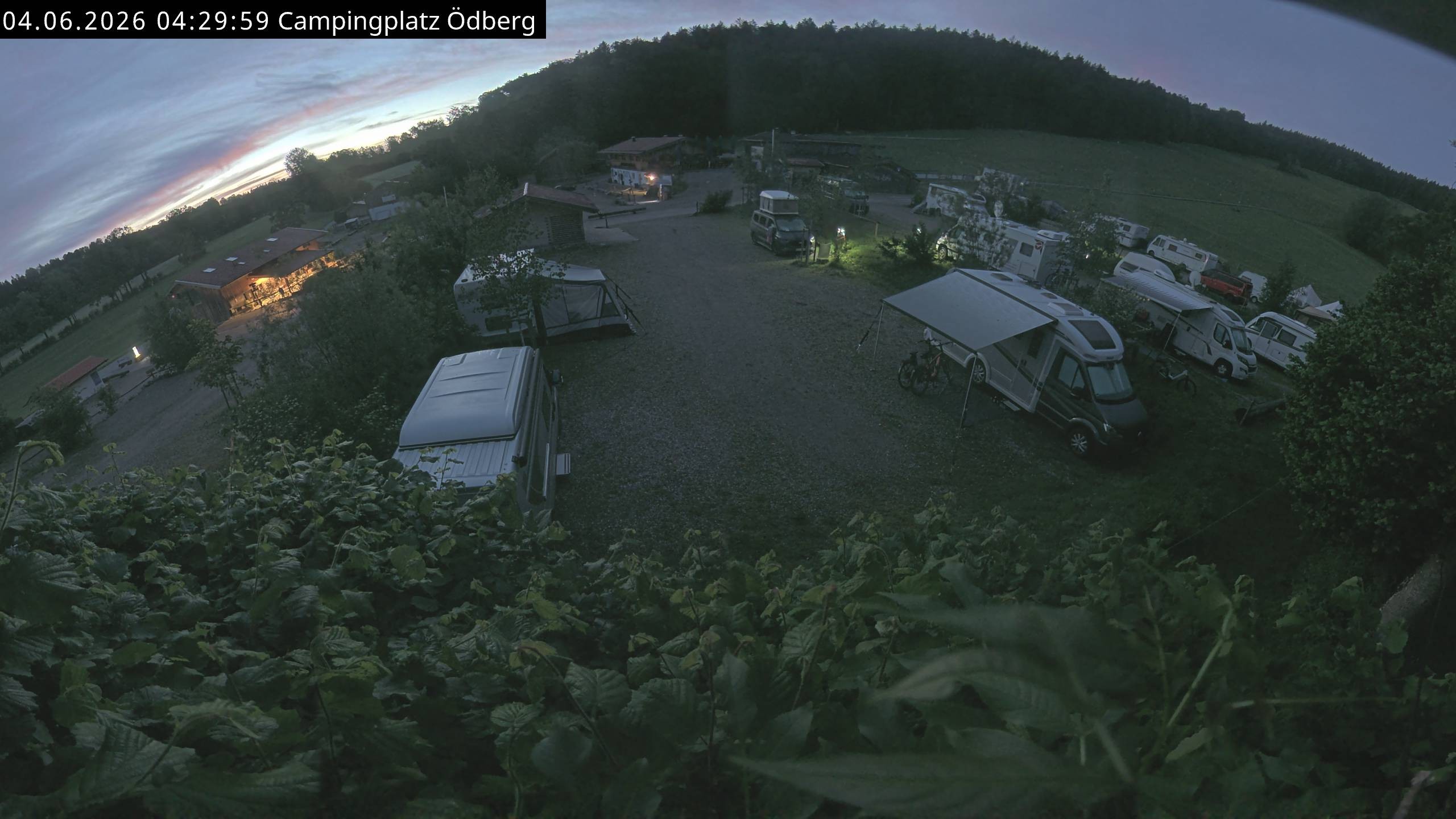 Archiv Foto Webcam Ödbergalm und Campingplatz am Tegernsee