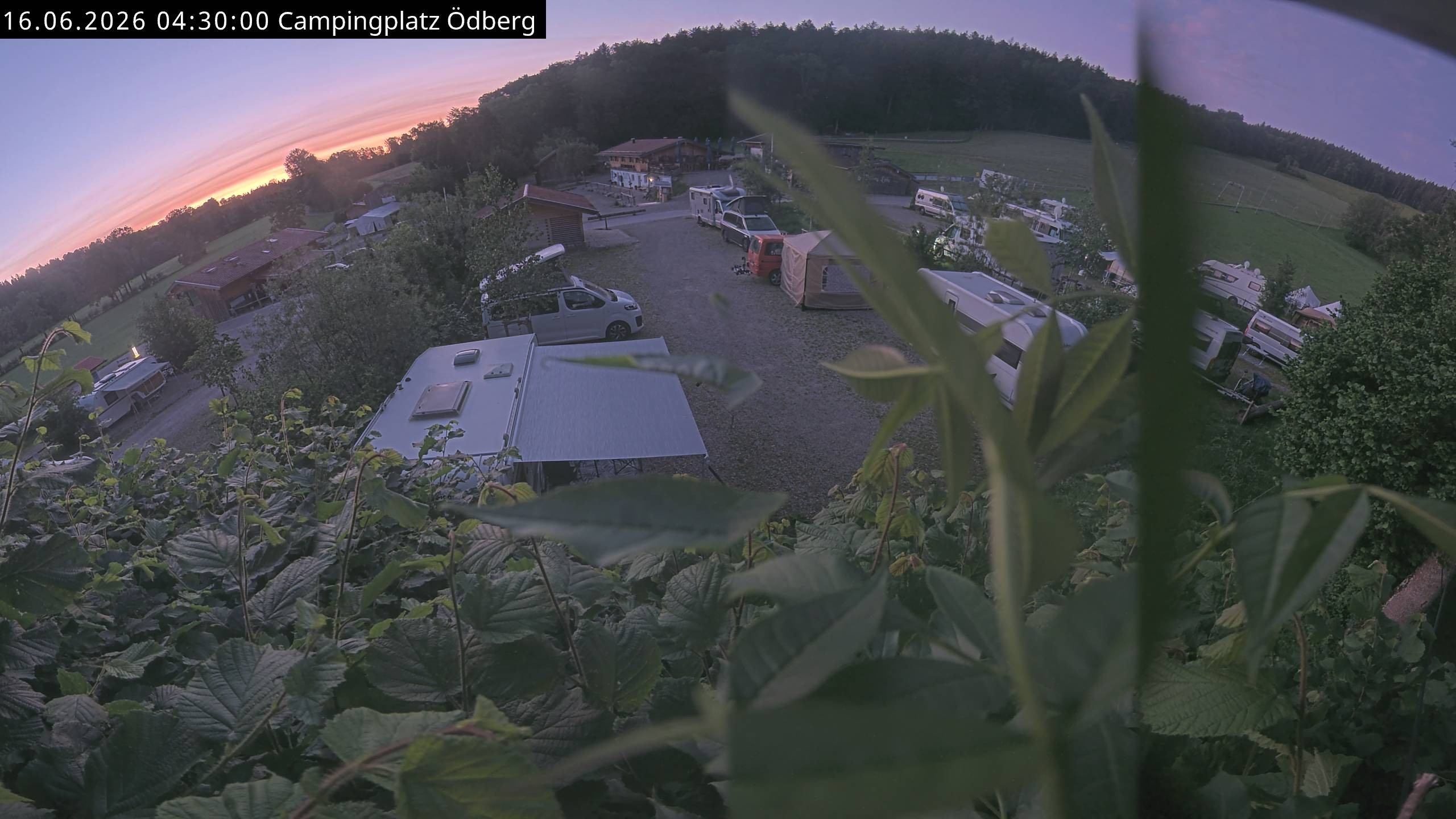 Archiv Foto Webcam Ödbergalm und Campingplatz am Tegernsee