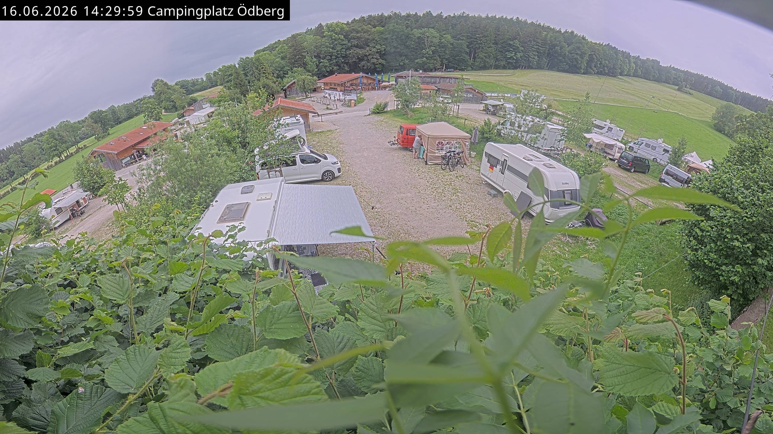 Archiv Foto Webcam Ödbergalm und Campingplatz am Tegernsee