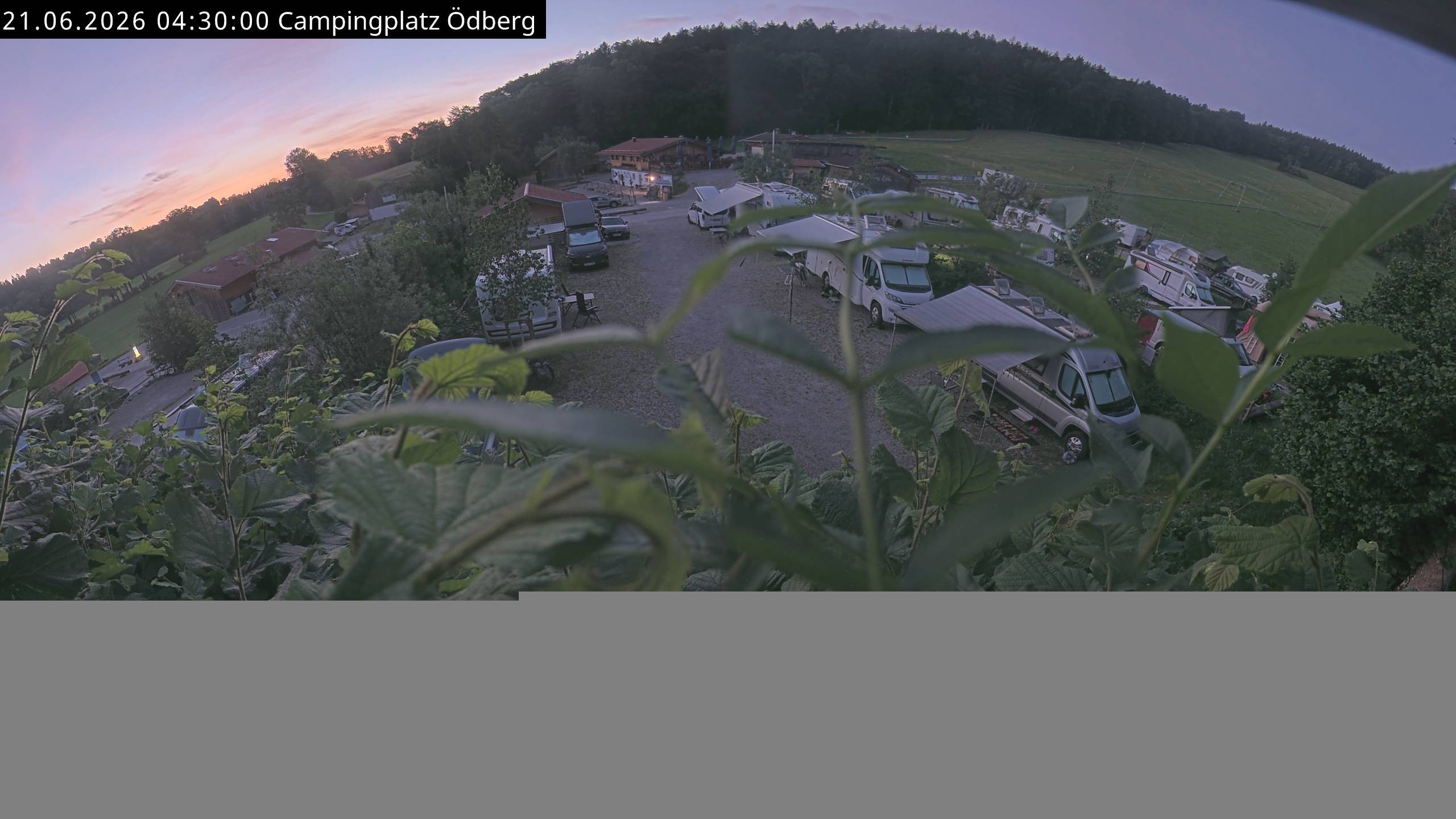Archiv Foto Webcam Ödbergalm und Campingplatz am Tegernsee