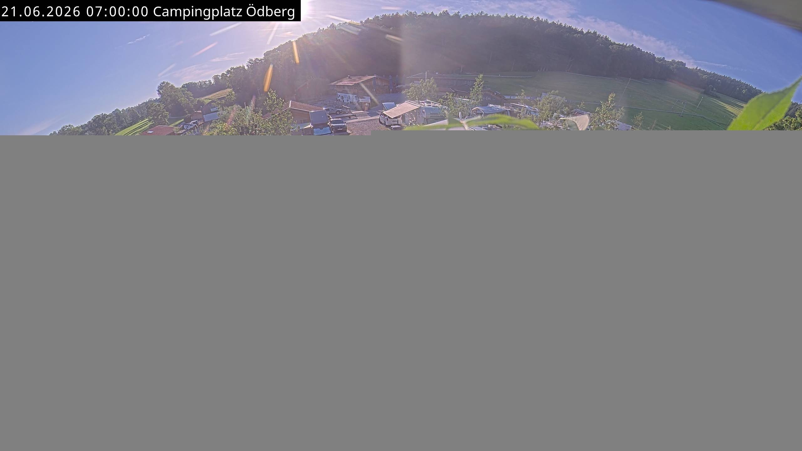 Archiv Foto Webcam Ödbergalm und Campingplatz am Tegernsee