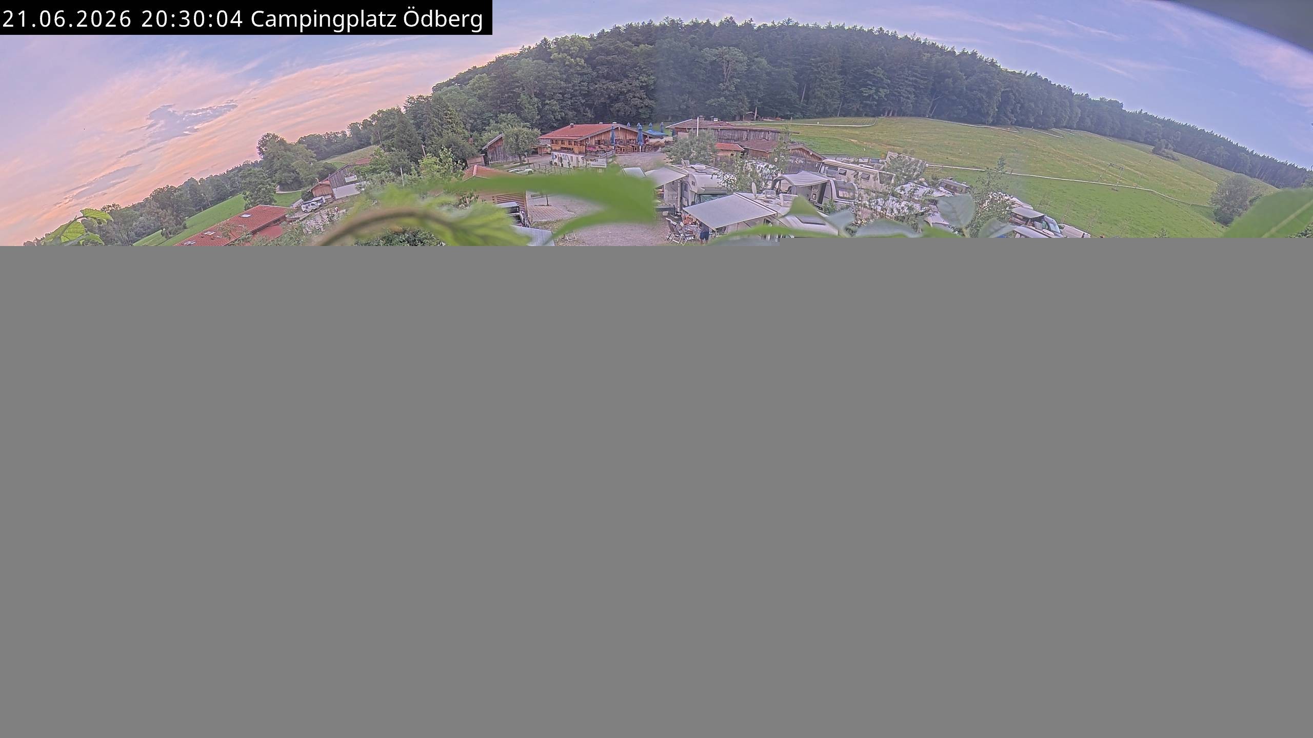 Archiv Foto Webcam Ödbergalm und Campingplatz am Tegernsee