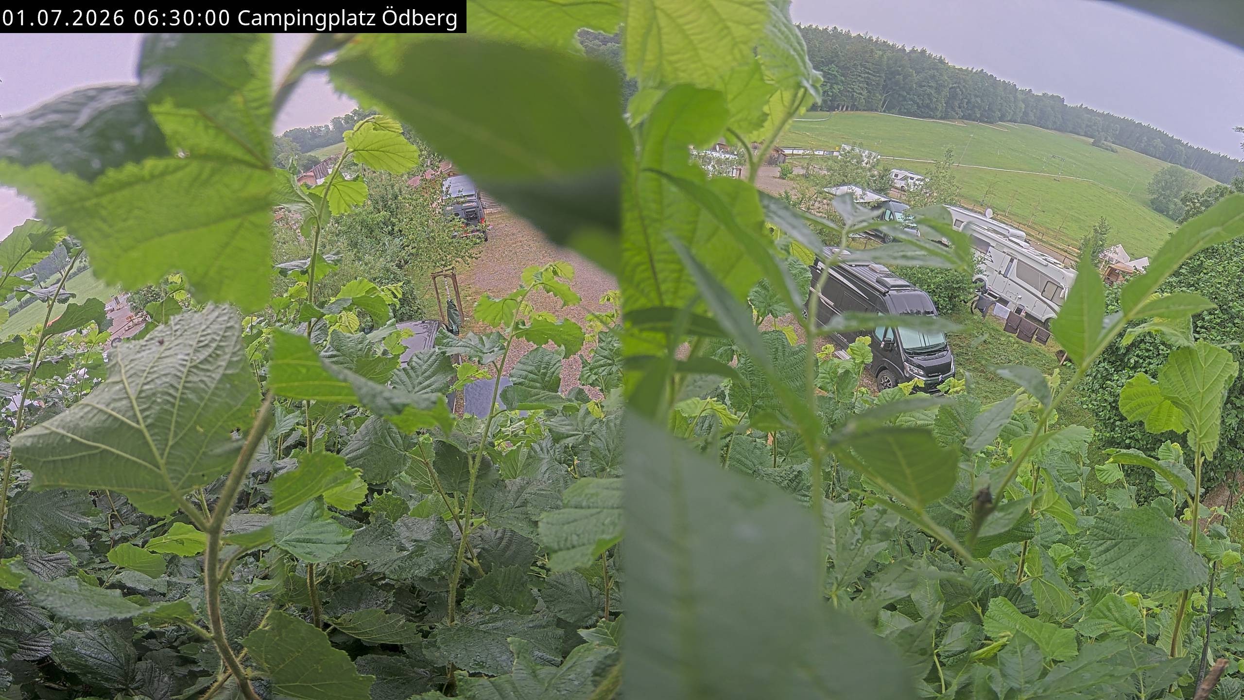 Archiv Foto Webcam Ödbergalm und Campingplatz am Tegernsee