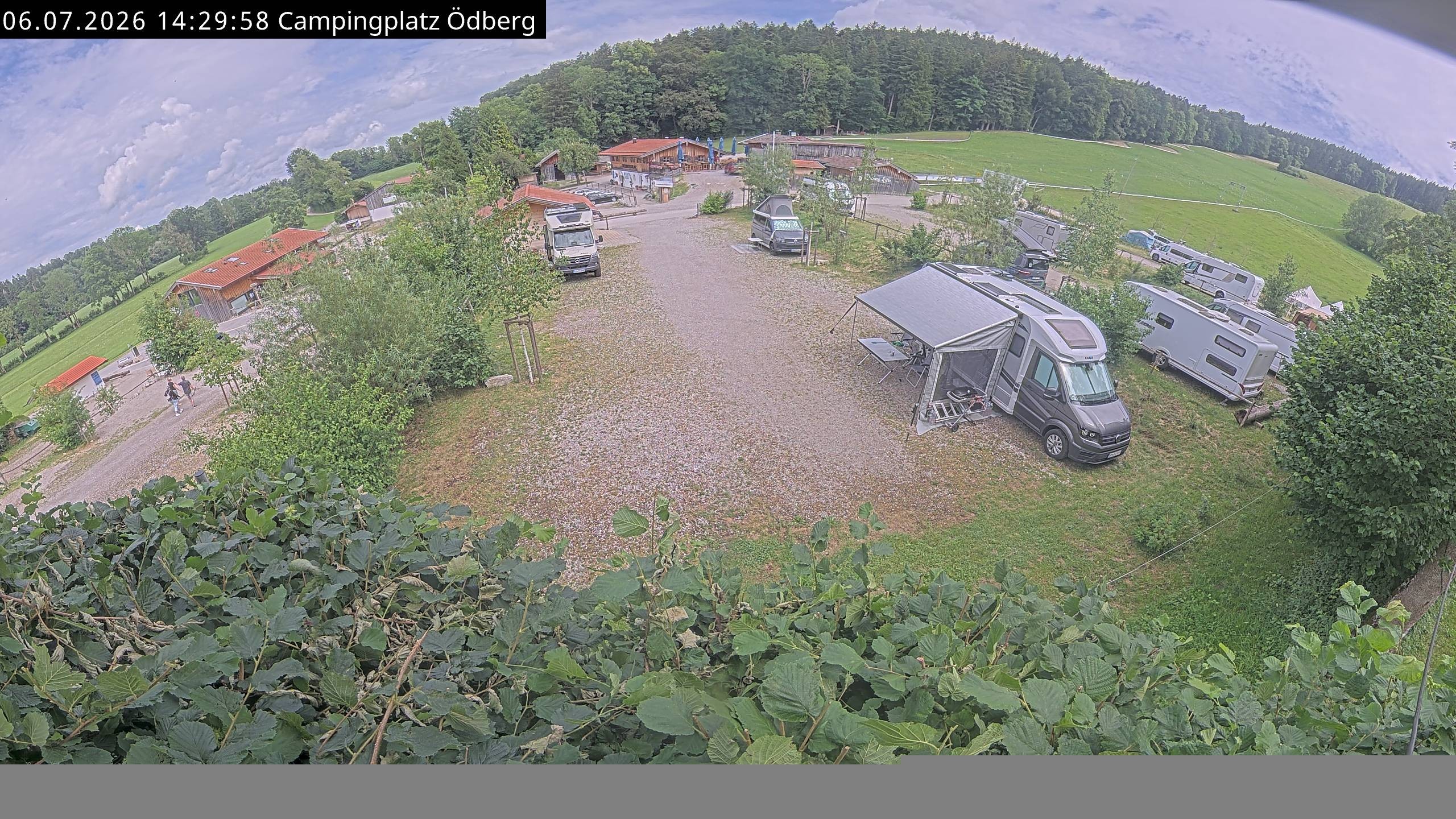 Archiv Foto Webcam Ödbergalm und Campingplatz am Tegernsee