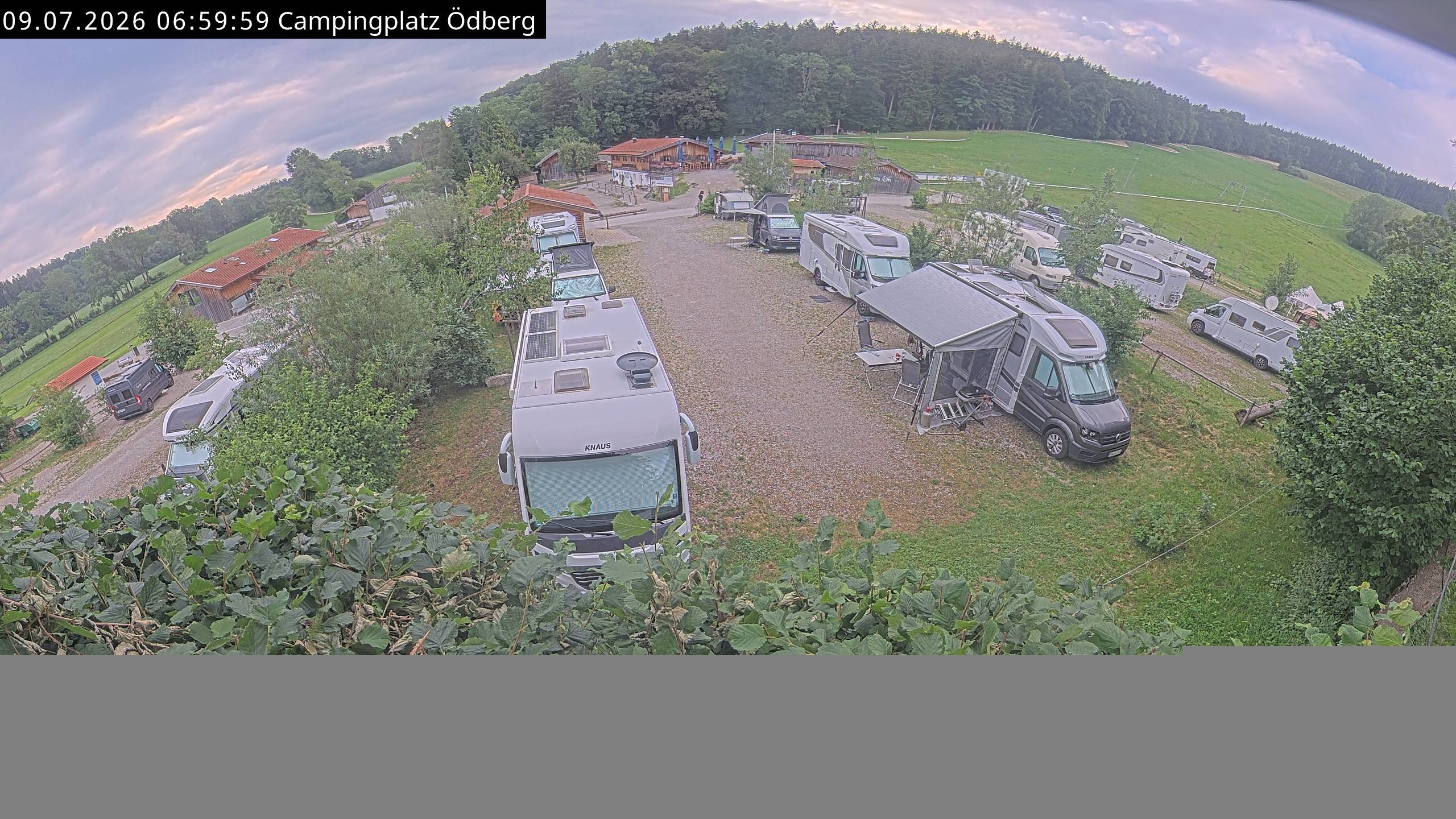 Archiv Foto Webcam Ödbergalm und Campingplatz am Tegernsee