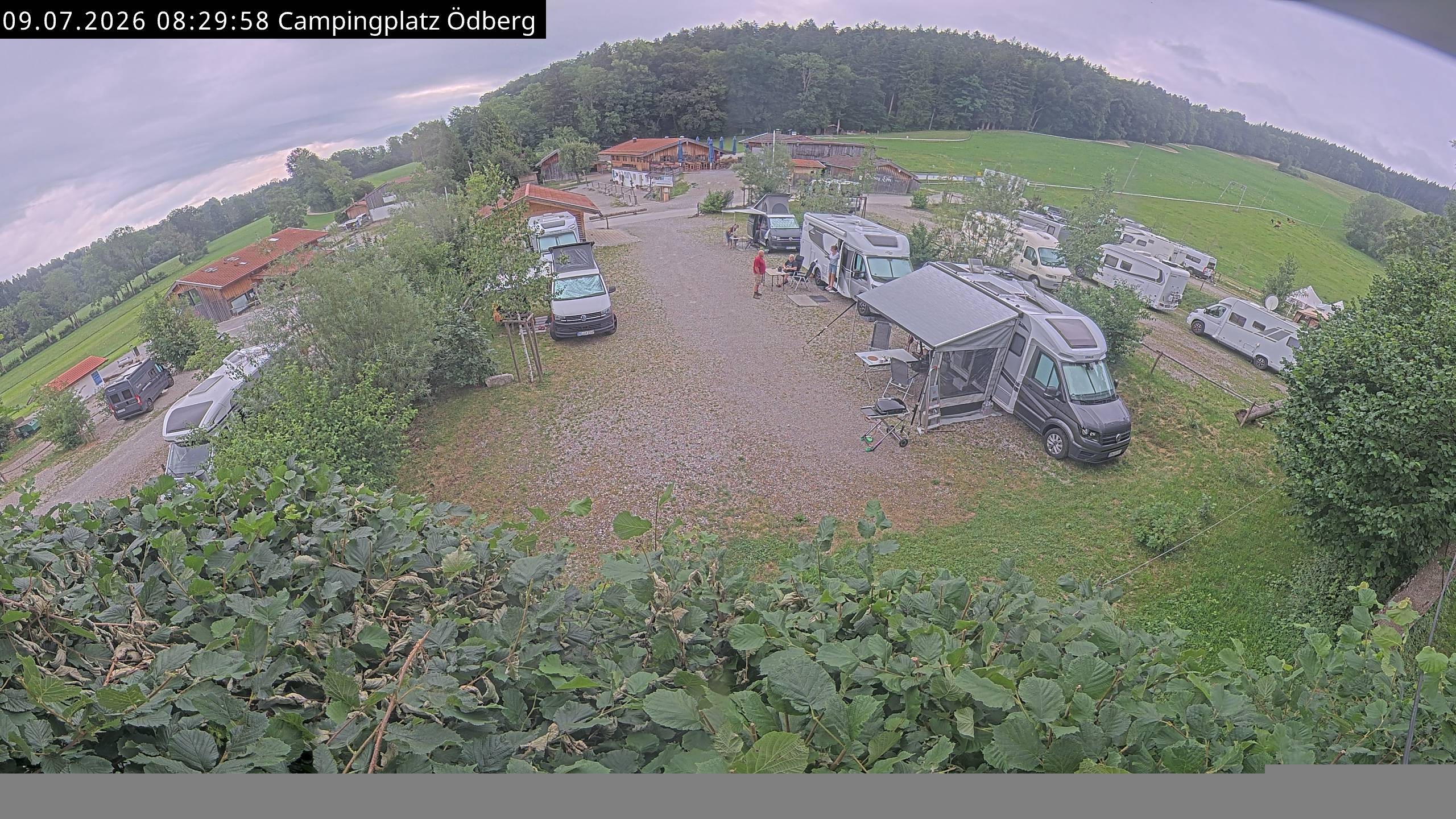 Archiv Foto Webcam Ödbergalm und Campingplatz am Tegernsee