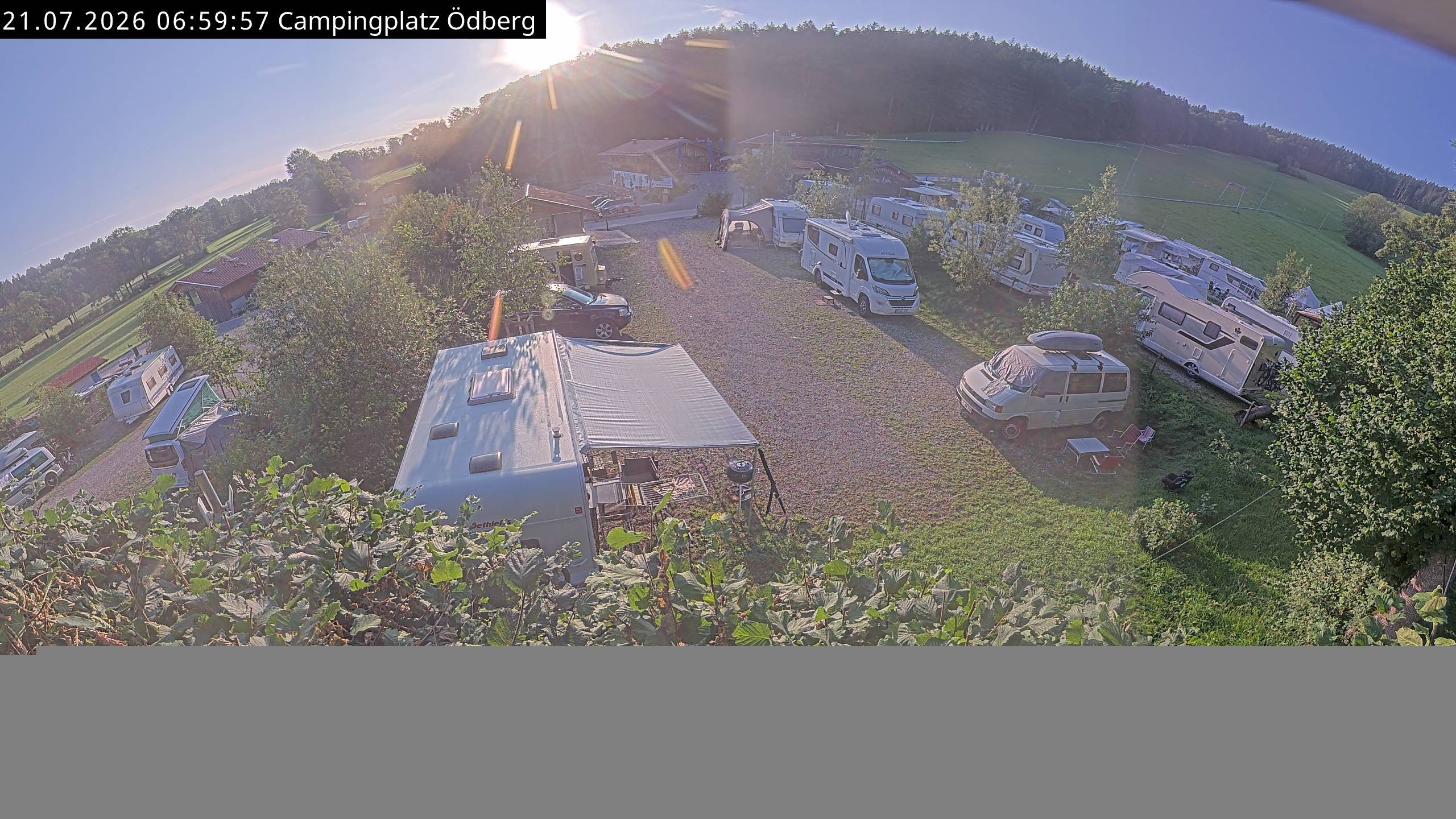 Archiv Foto Webcam Ödbergalm und Campingplatz am Tegernsee