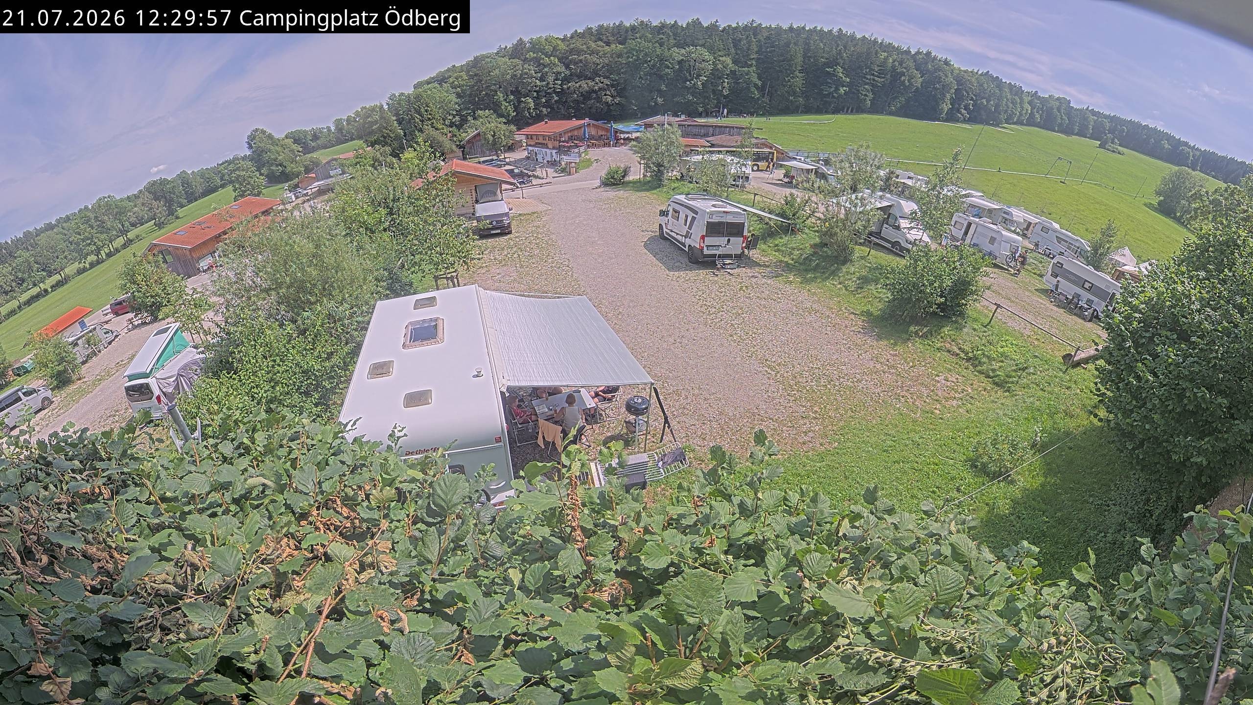 Archiv Foto Webcam Ödbergalm und Campingplatz am Tegernsee