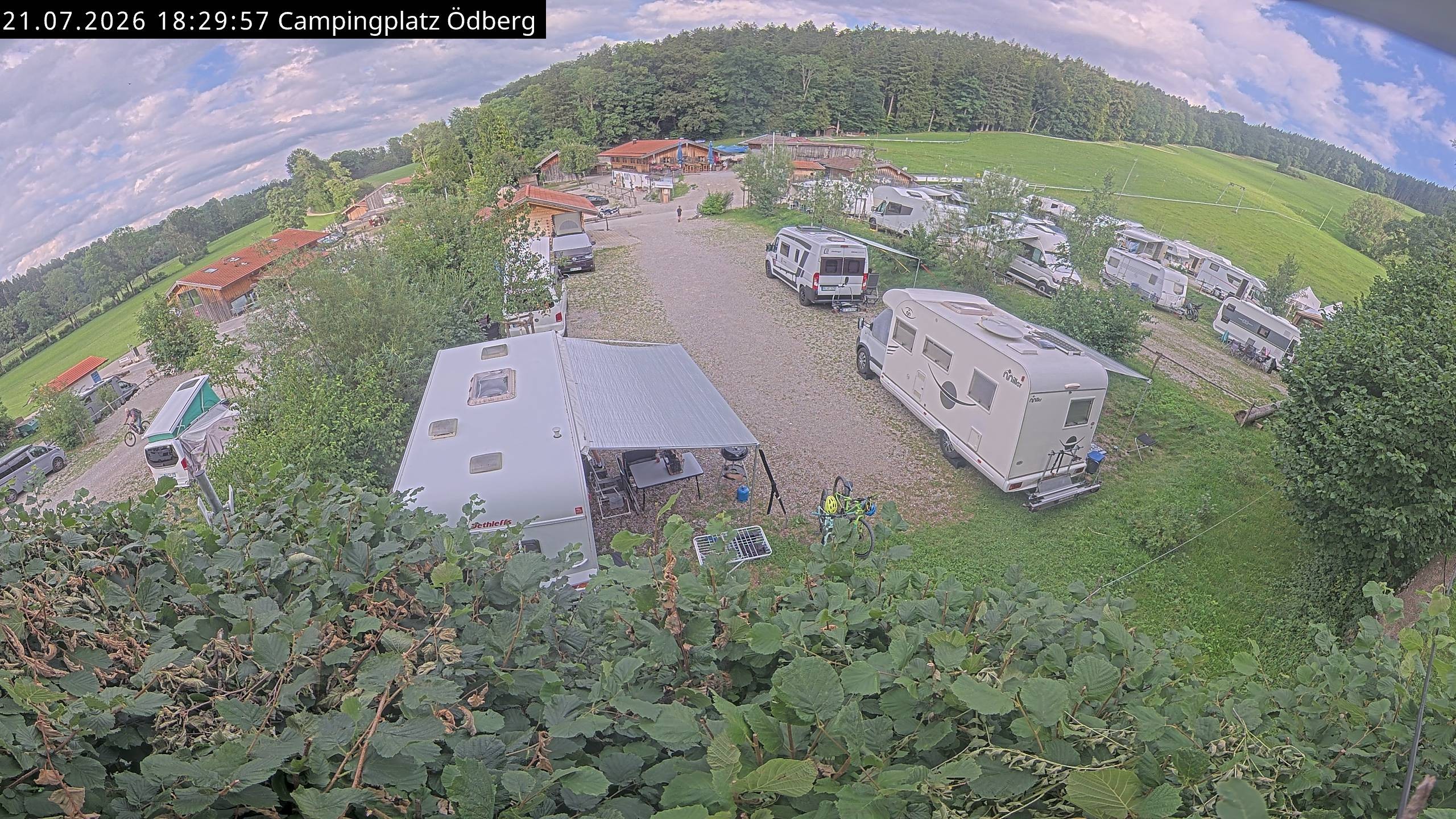 Archiv Foto Webcam Ödbergalm und Campingplatz am Tegernsee