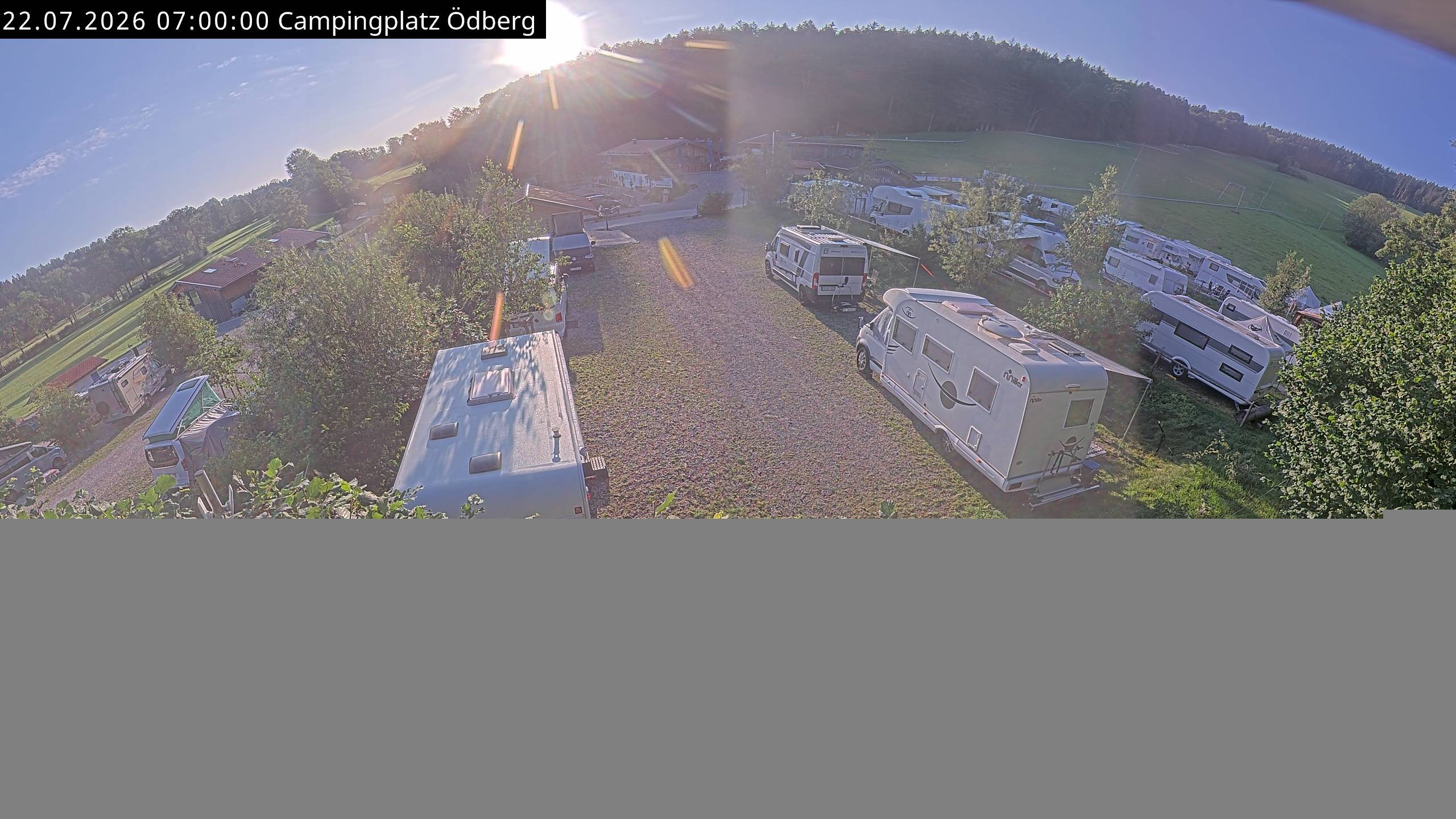 Archiv Foto Webcam Ödbergalm und Campingplatz am Tegernsee