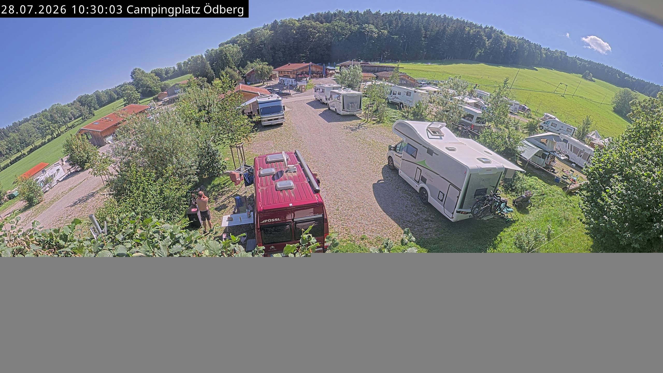 Archiv Foto Webcam Ödbergalm und Campingplatz am Tegernsee