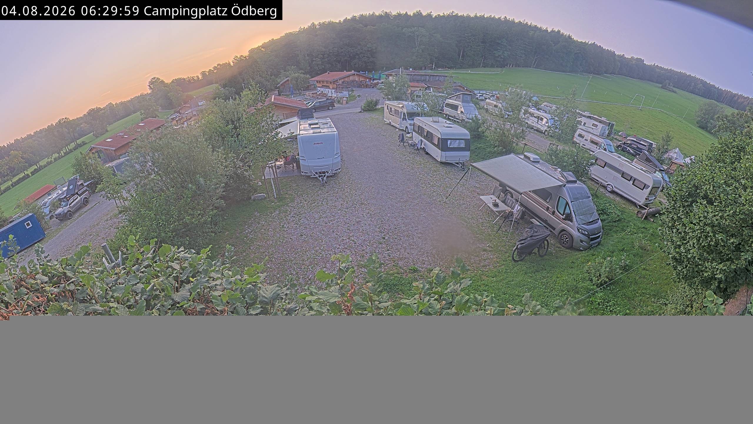 Archiv Foto Webcam Ödbergalm und Campingplatz am Tegernsee