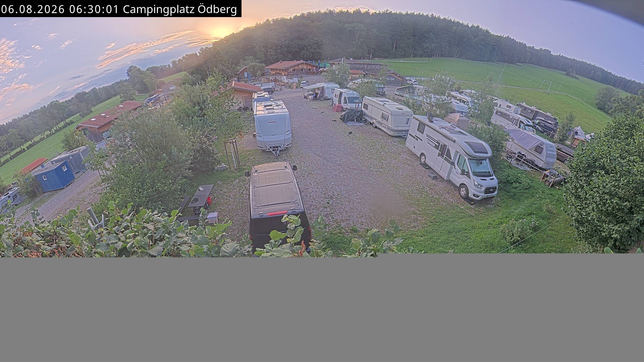 Archiv Foto Webcam Ödbergalm und Campingplatz am Tegernsee