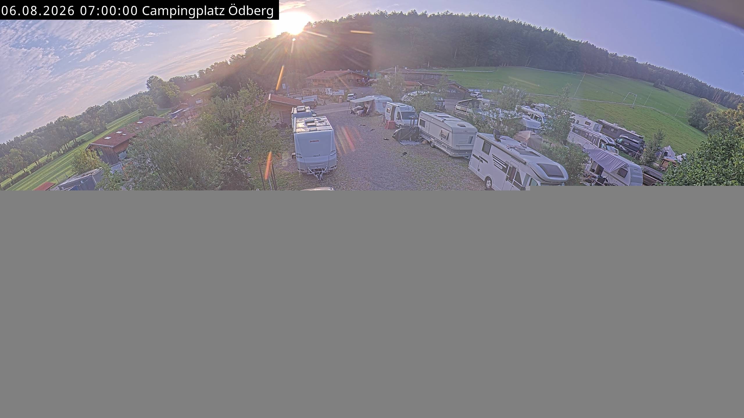 Archiv Foto Webcam Ödbergalm und Campingplatz am Tegernsee