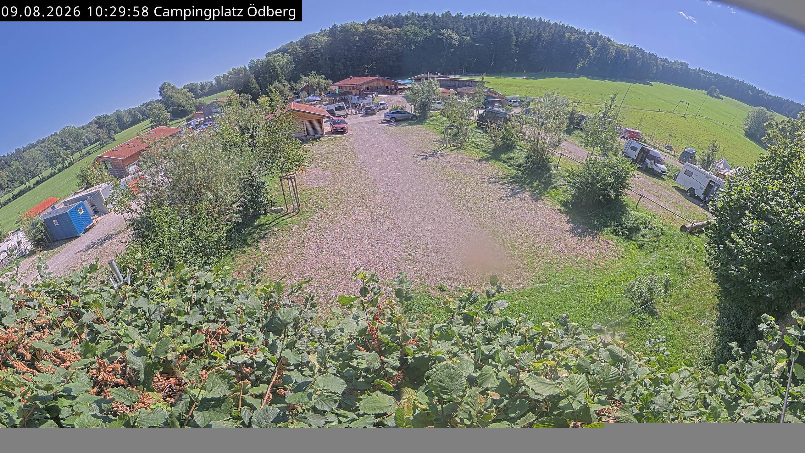 Archiv Foto Webcam Ödbergalm und Campingplatz am Tegernsee