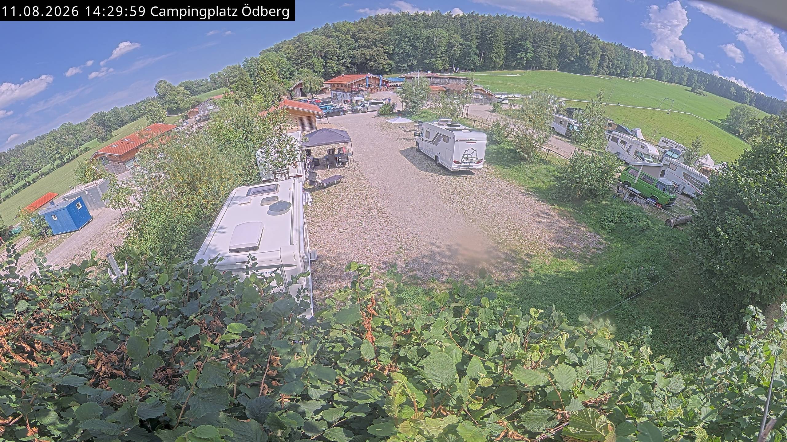 Archiv Foto Webcam Ödbergalm und Campingplatz am Tegernsee