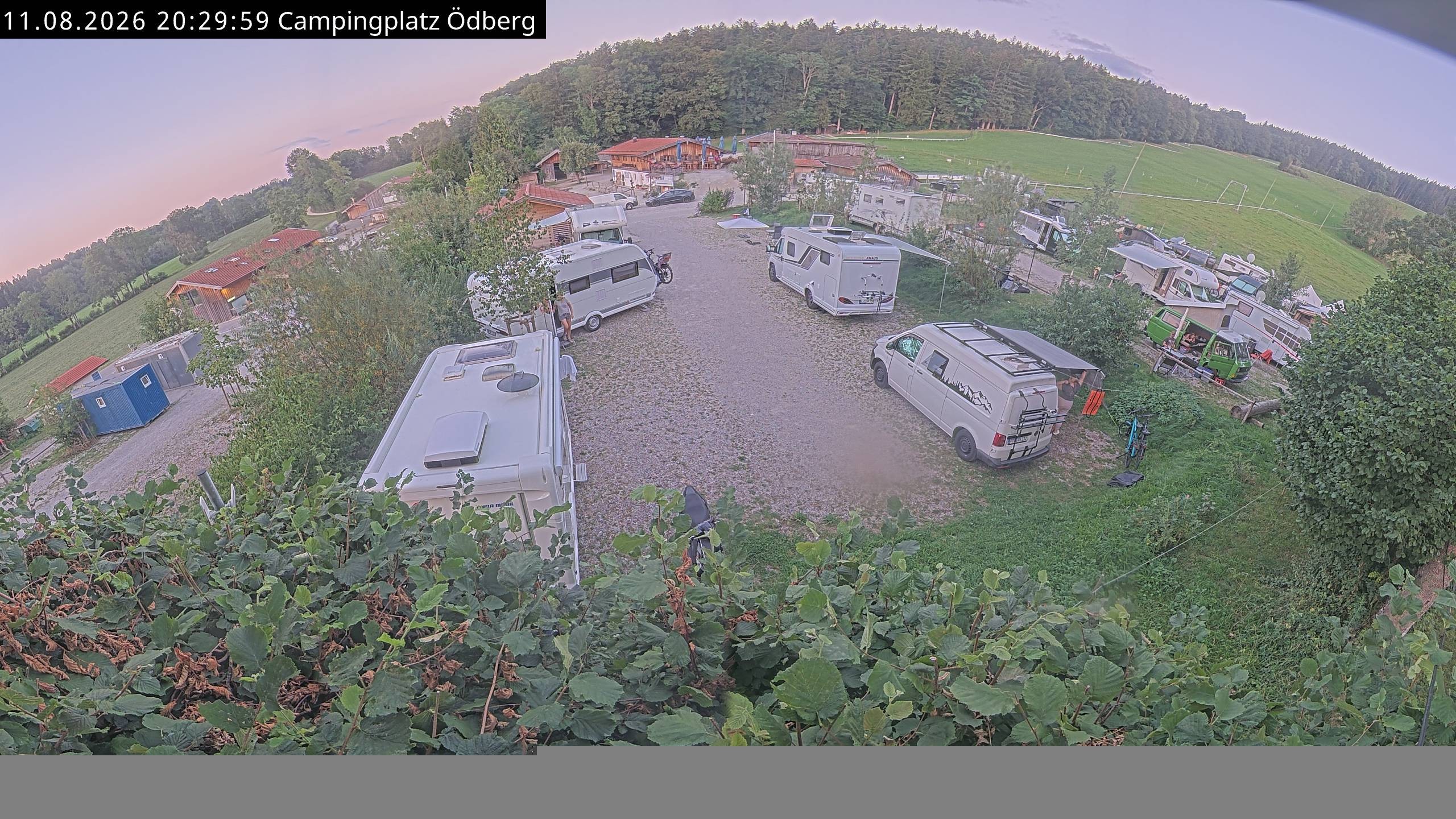 Archiv Foto Webcam Ödbergalm und Campingplatz am Tegernsee