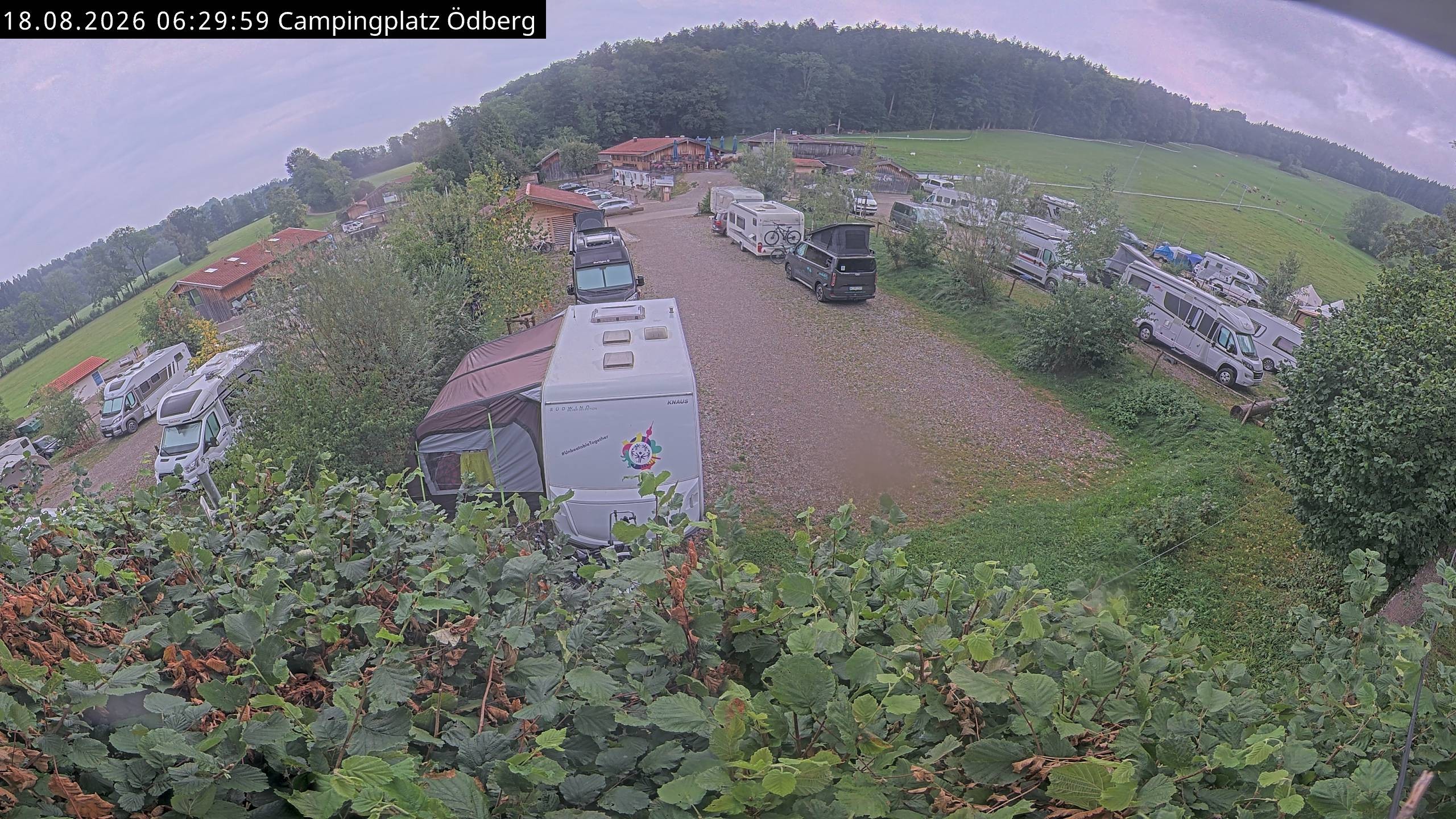Archiv Foto Webcam Ödbergalm und Campingplatz am Tegernsee