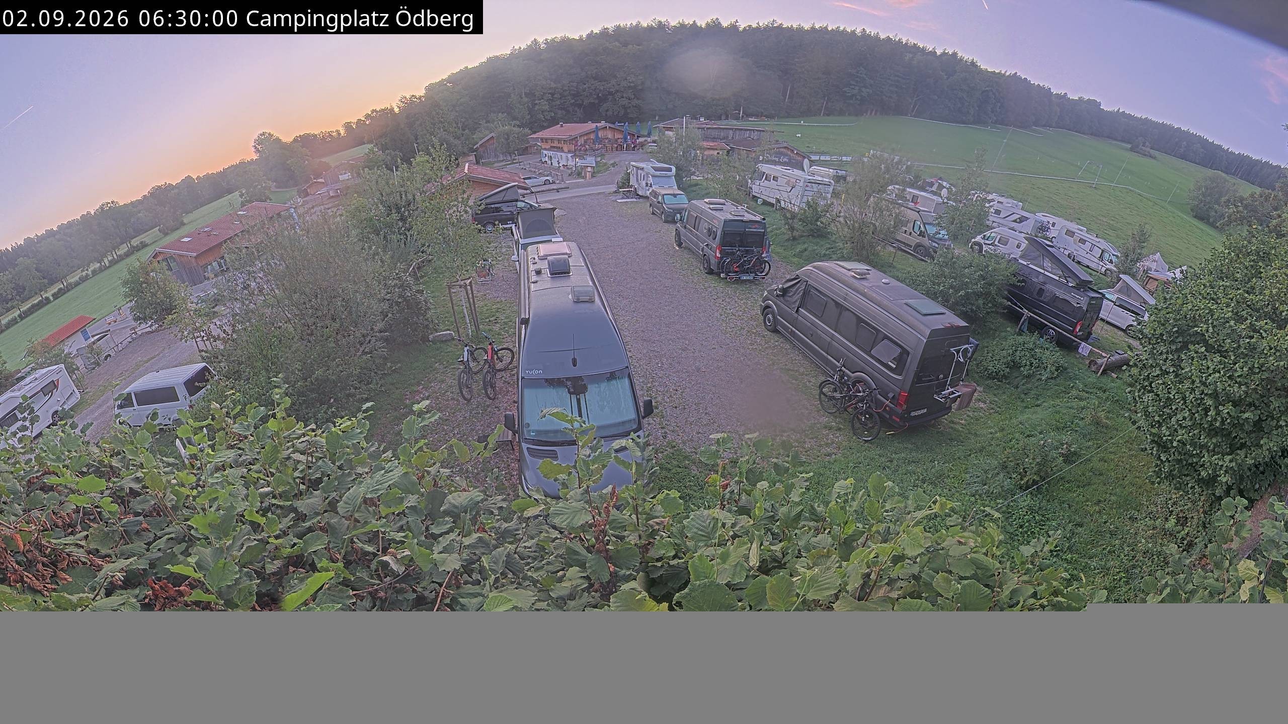 Archiv Foto Webcam Ödbergalm und Campingplatz am Tegernsee