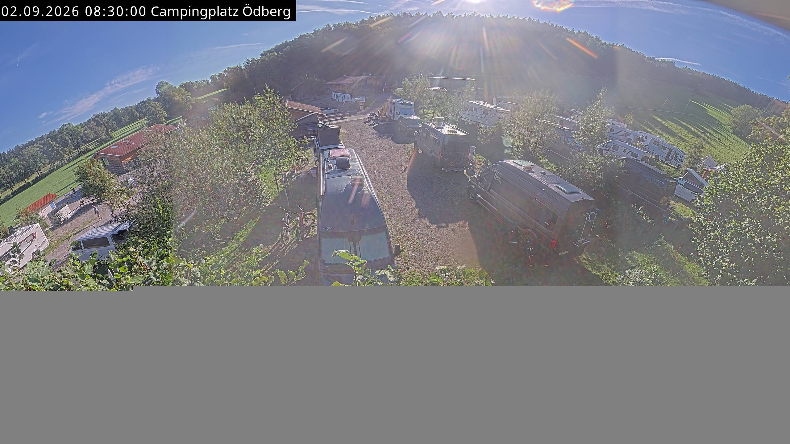 Archiv Foto Webcam Ödbergalm und Campingplatz am Tegernsee