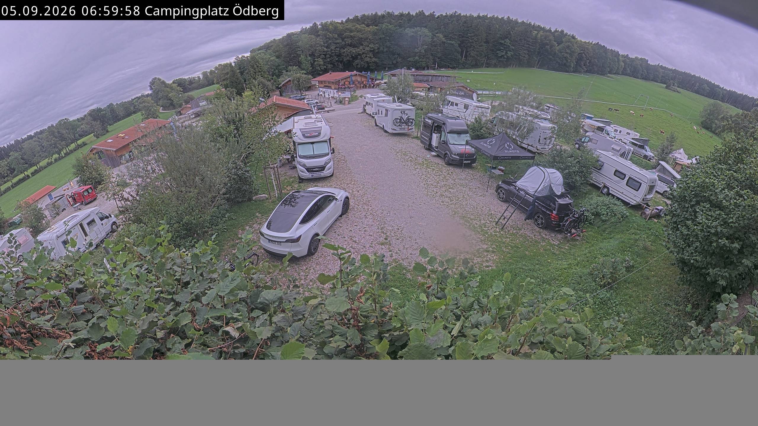 Archiv Foto Webcam Ödbergalm und Campingplatz am Tegernsee