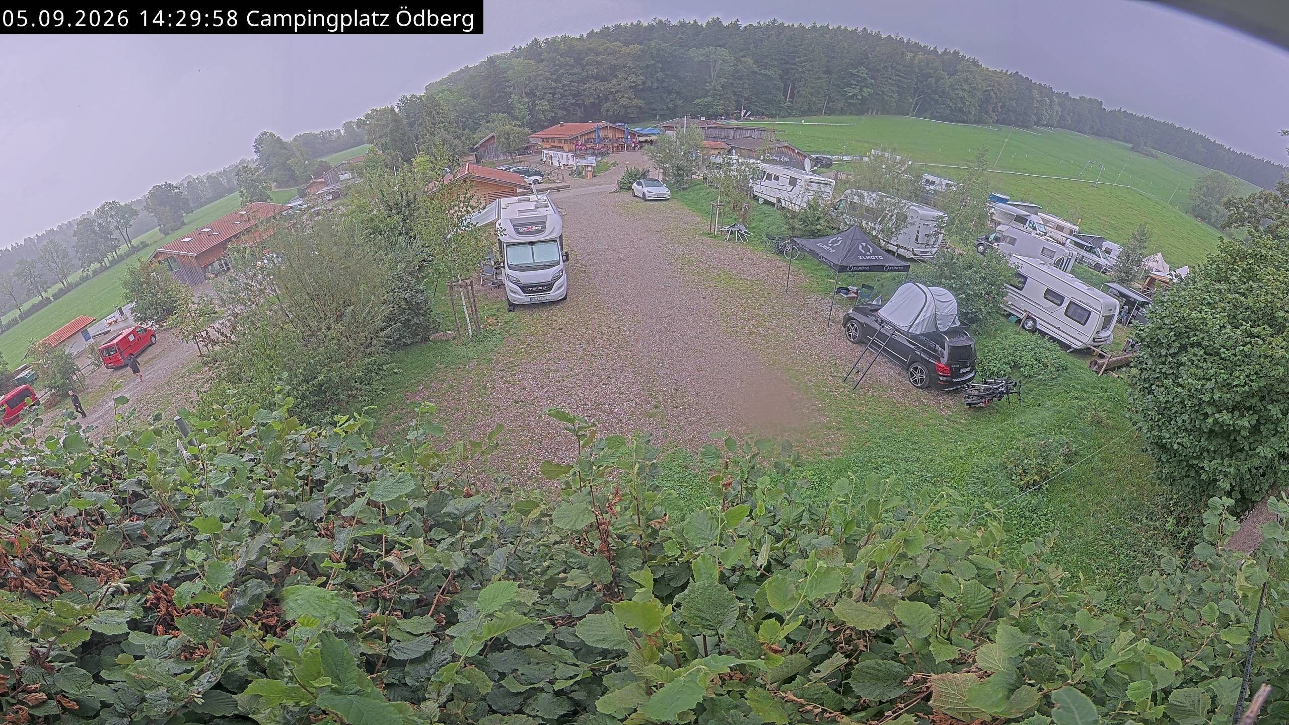 Archiv Foto Webcam Ödbergalm und Campingplatz am Tegernsee