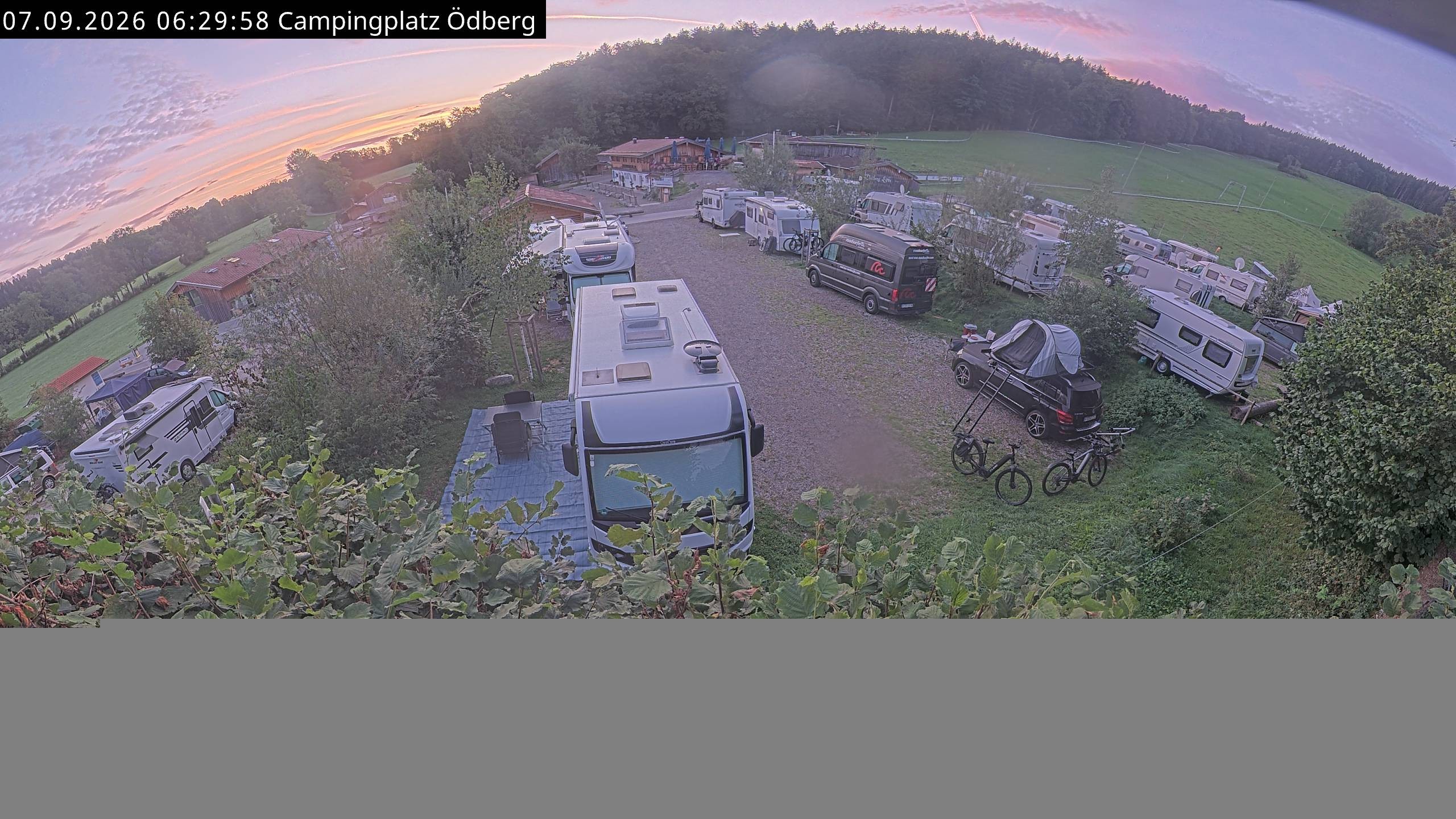 Archiv Foto Webcam Ödbergalm und Campingplatz am Tegernsee