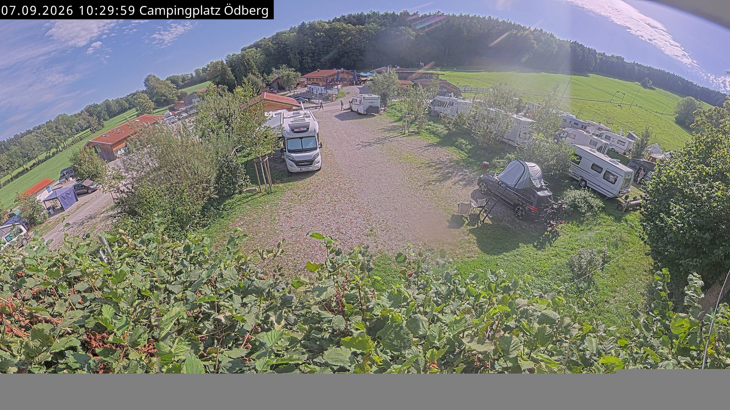Archiv Foto Webcam Ödbergalm und Campingplatz am Tegernsee