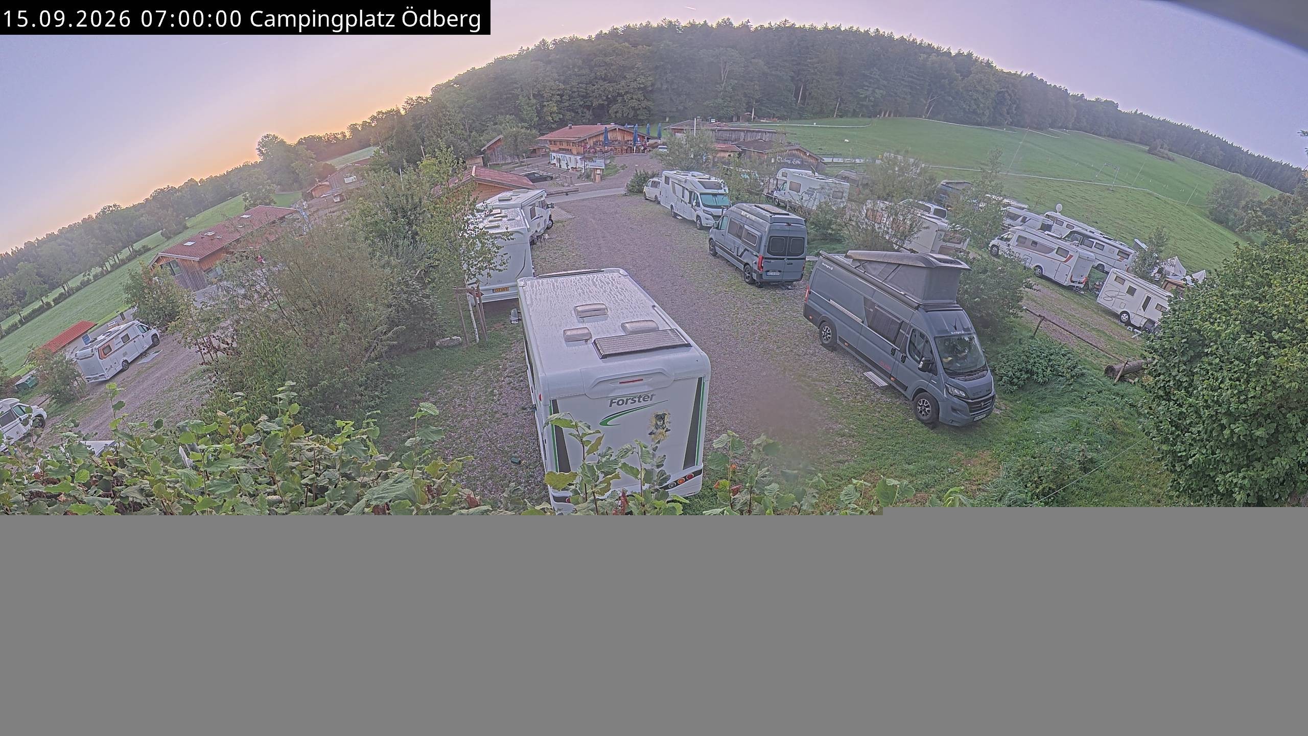 Archiv Foto Webcam Ödbergalm und Campingplatz am Tegernsee