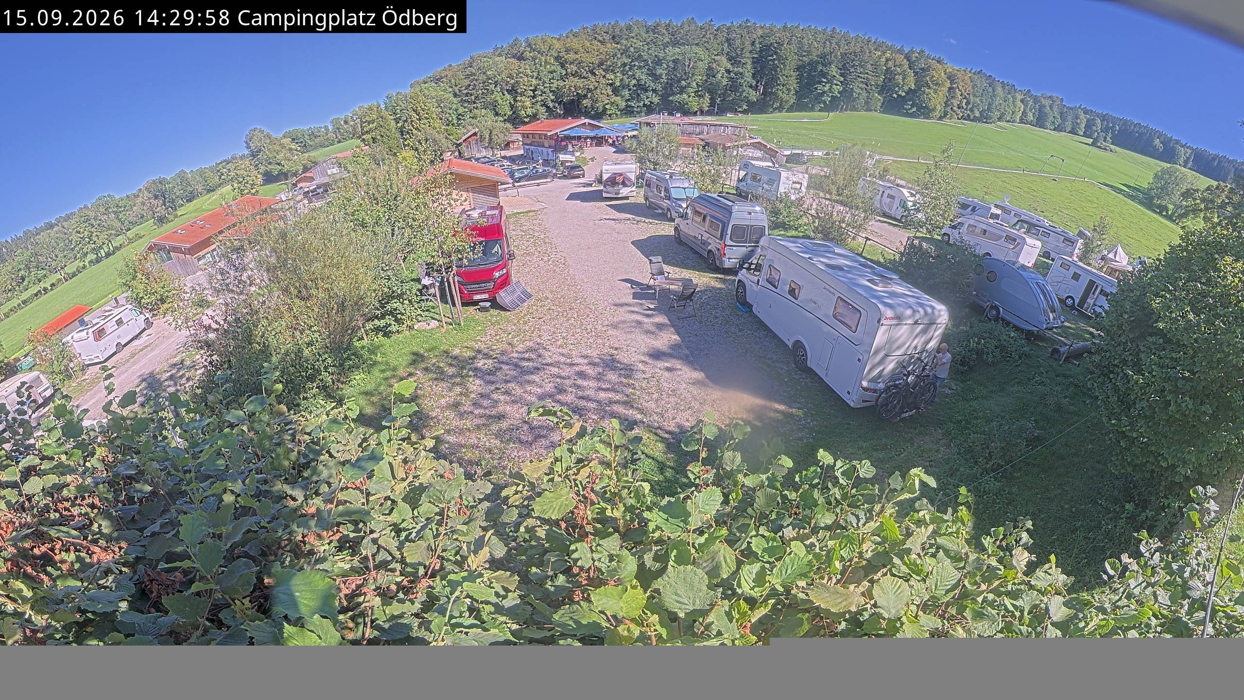 Archiv Foto Webcam Ödbergalm und Campingplatz am Tegernsee