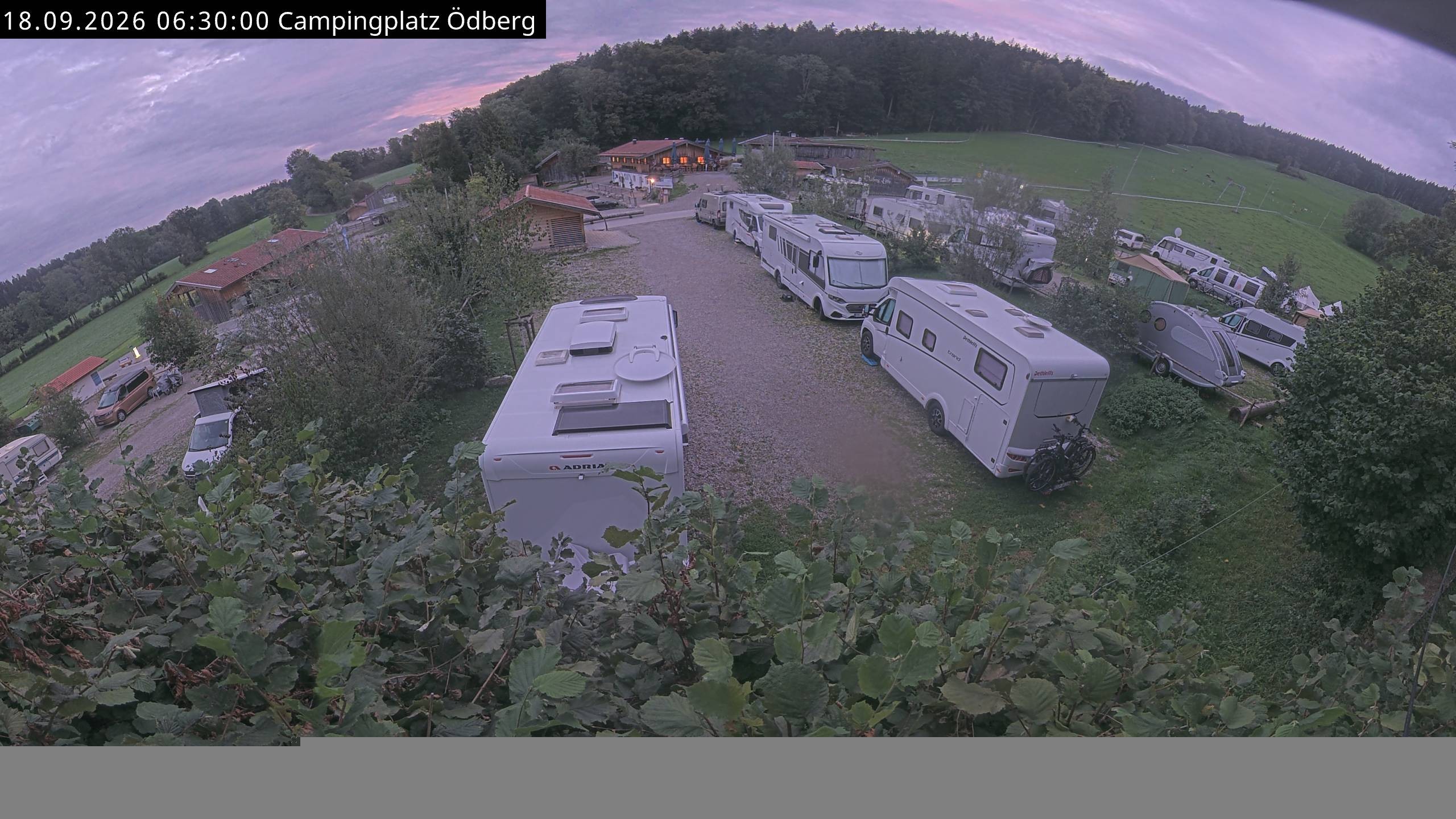 Archiv Foto Webcam Ödbergalm und Campingplatz am Tegernsee