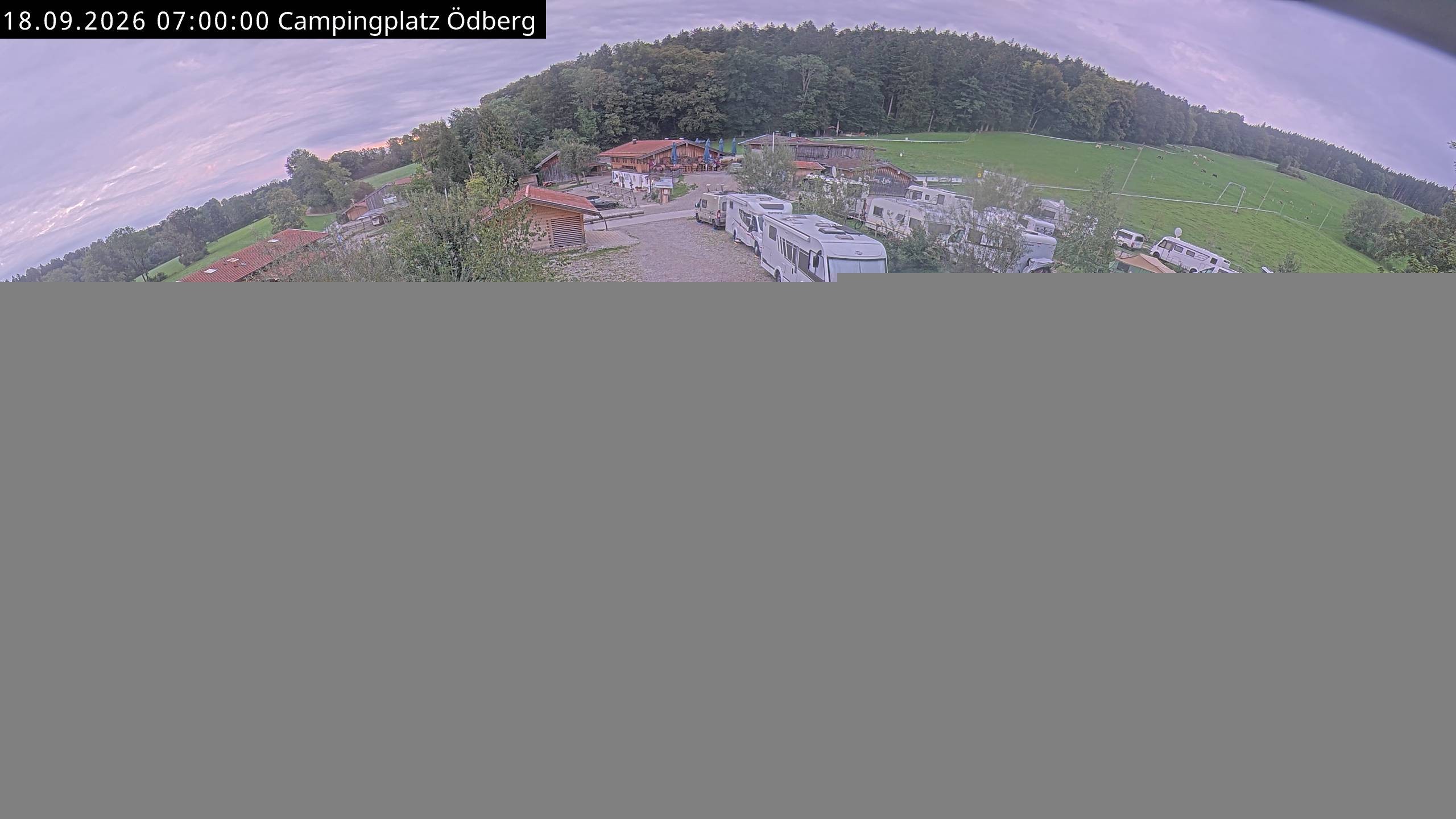 Archiv Foto Webcam Ödbergalm und Campingplatz am Tegernsee