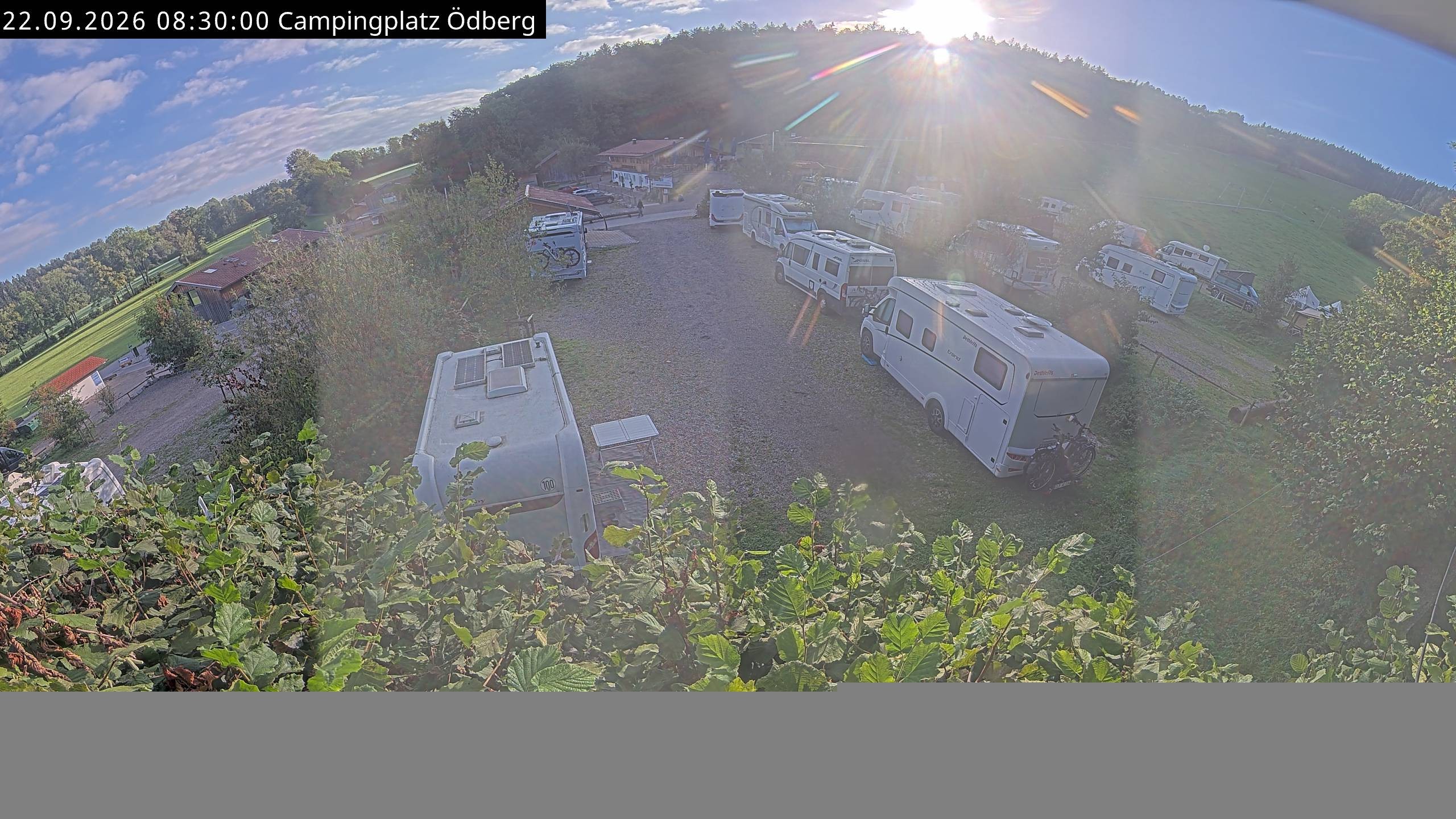 Archiv Foto Webcam Ödbergalm und Campingplatz am Tegernsee
