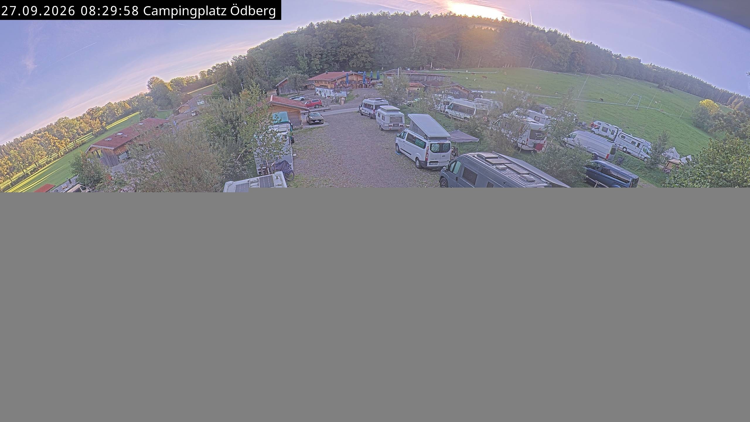 Archiv Foto Webcam Ödbergalm und Campingplatz am Tegernsee