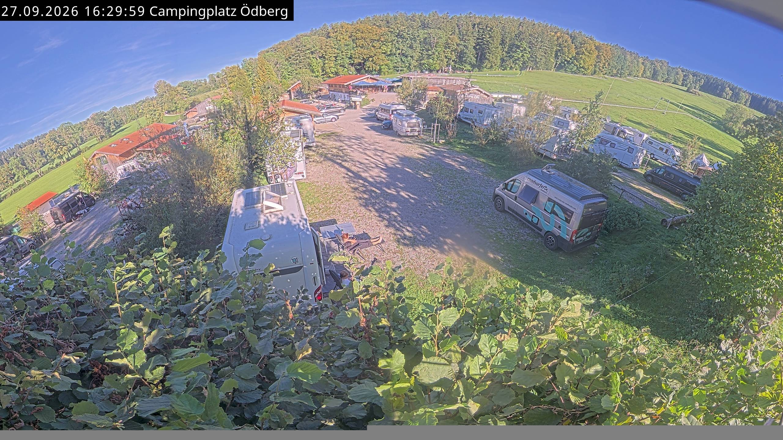 Archiv Foto Webcam Ödbergalm und Campingplatz am Tegernsee