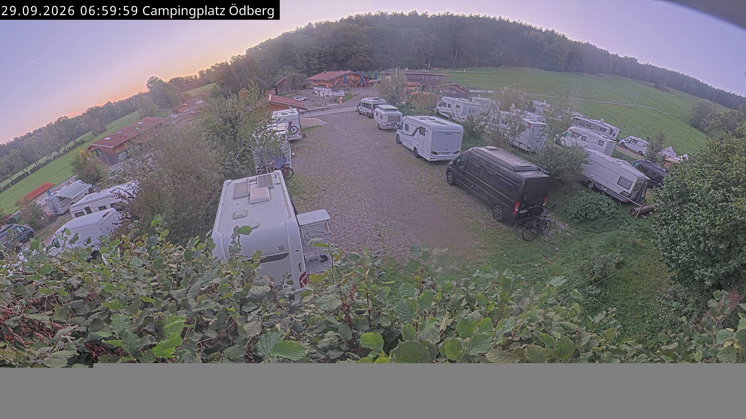 Archiv Foto Webcam Ödbergalm und Campingplatz am Tegernsee