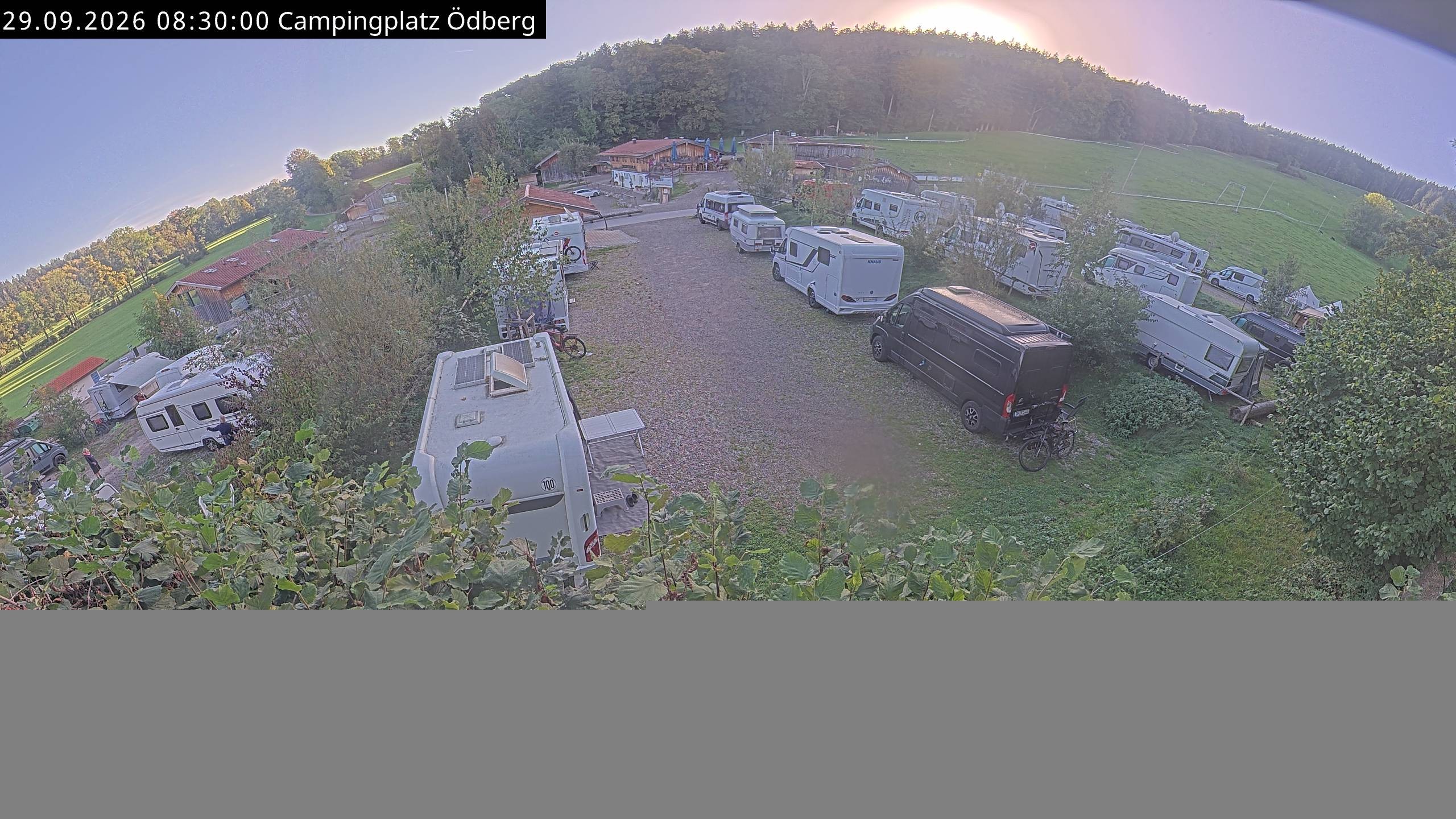Archiv Foto Webcam Ödbergalm und Campingplatz am Tegernsee
