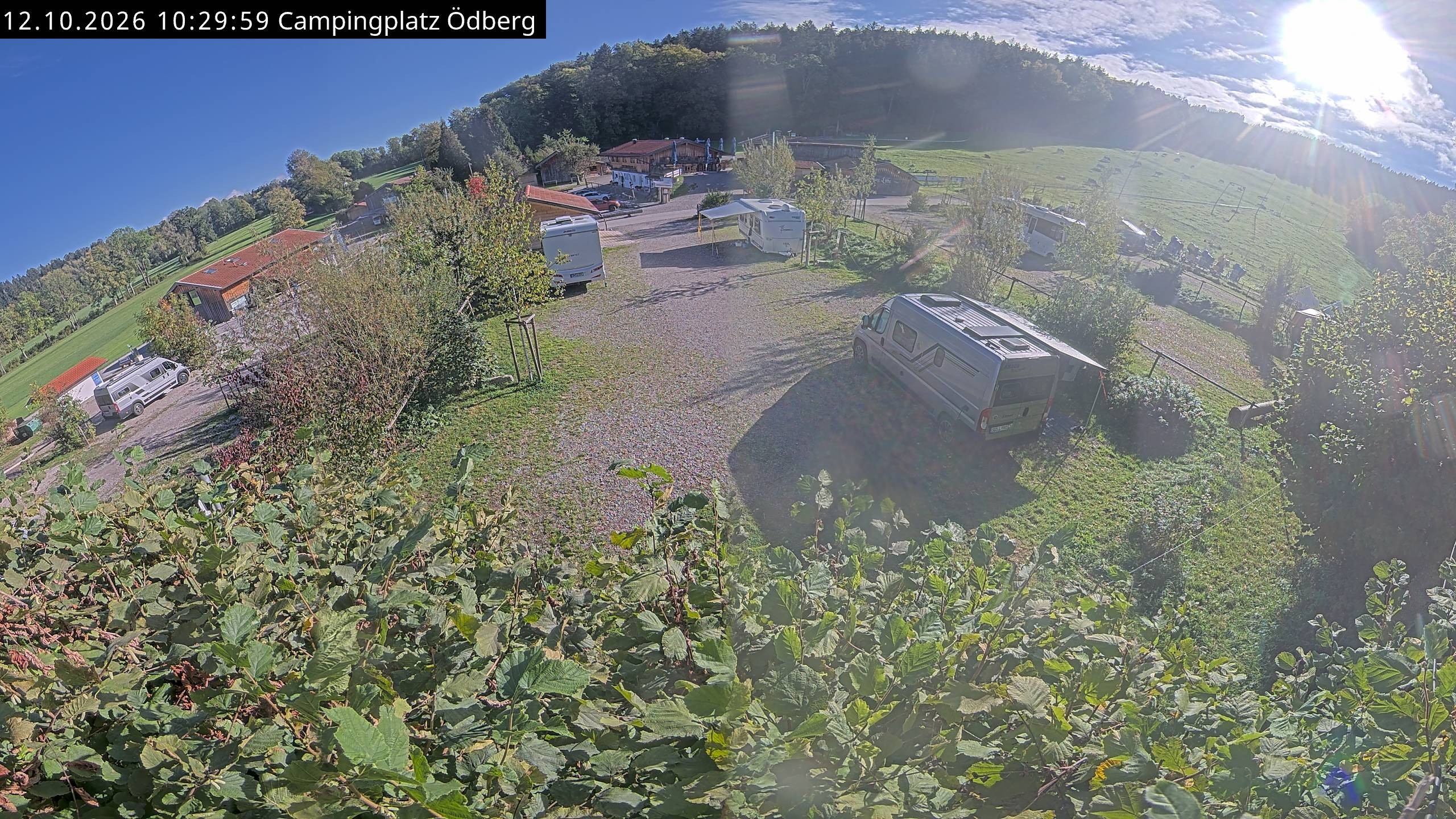Archiv Foto Webcam Ödbergalm und Campingplatz am Tegernsee