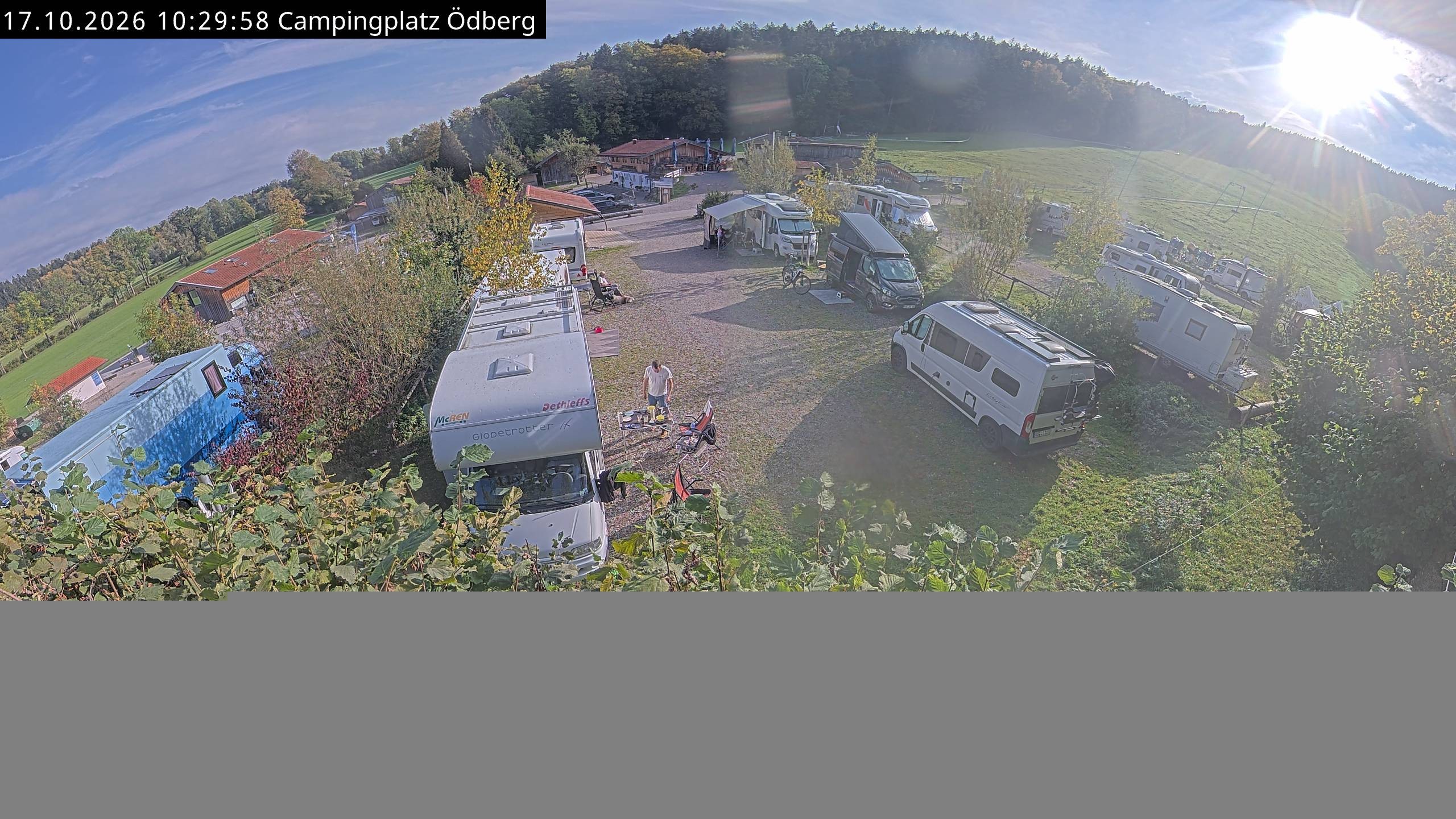 Archiv Foto Webcam Ödbergalm und Campingplatz am Tegernsee