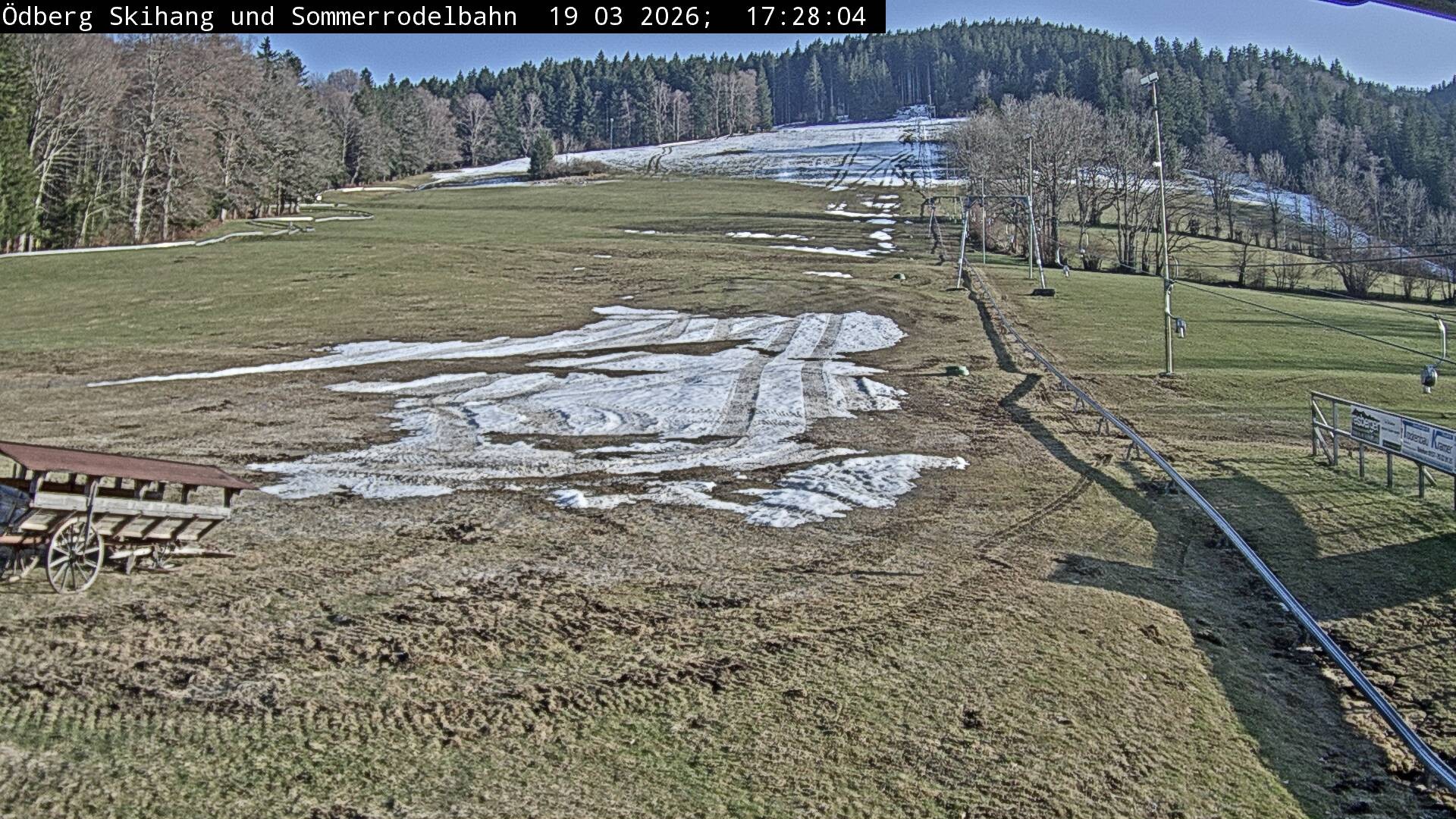 Archiv Foto Webcam Sommerrodelbahn Ödberg