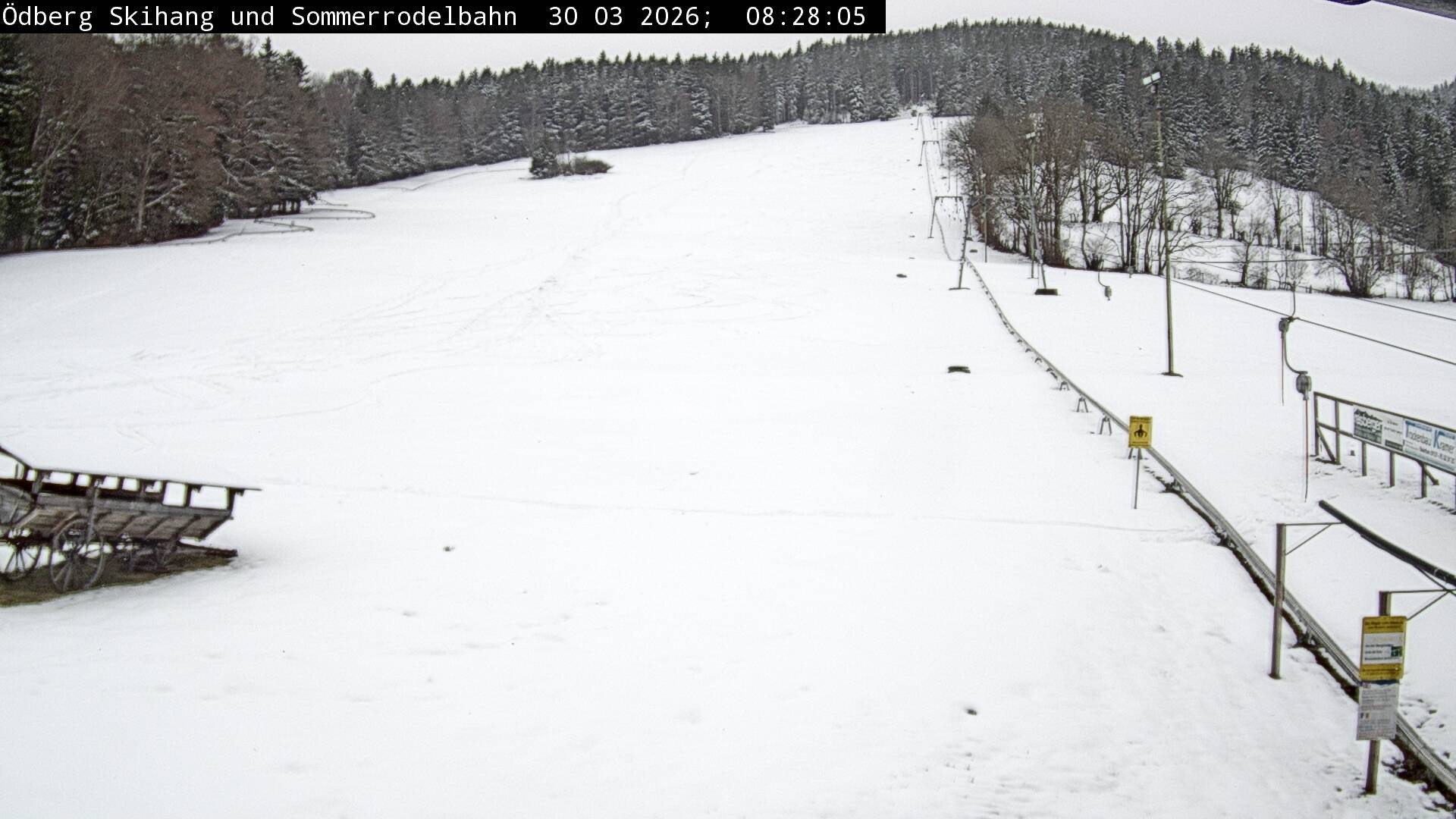 Archiv Foto Webcam Sommerrodelbahn Ödberg