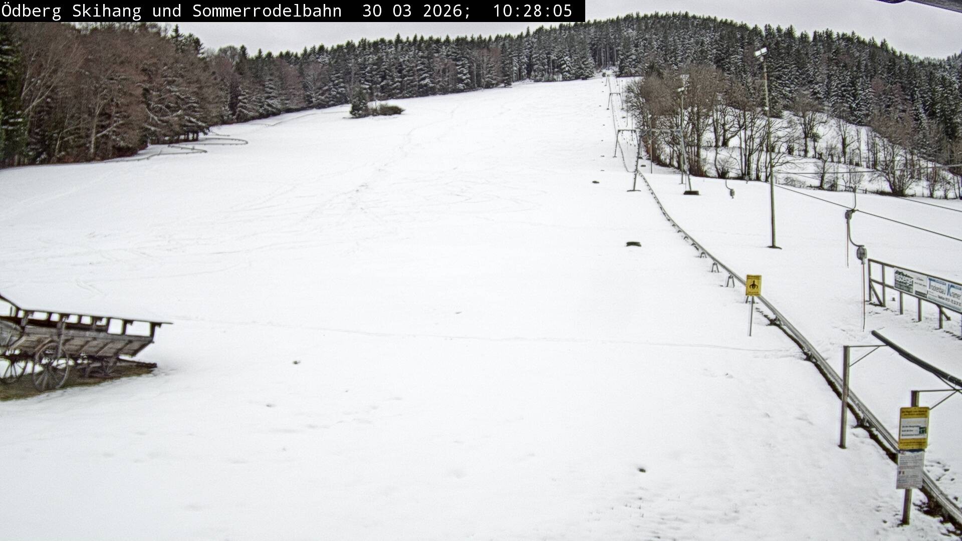 Archiv Foto Webcam Sommerrodelbahn Ödberg