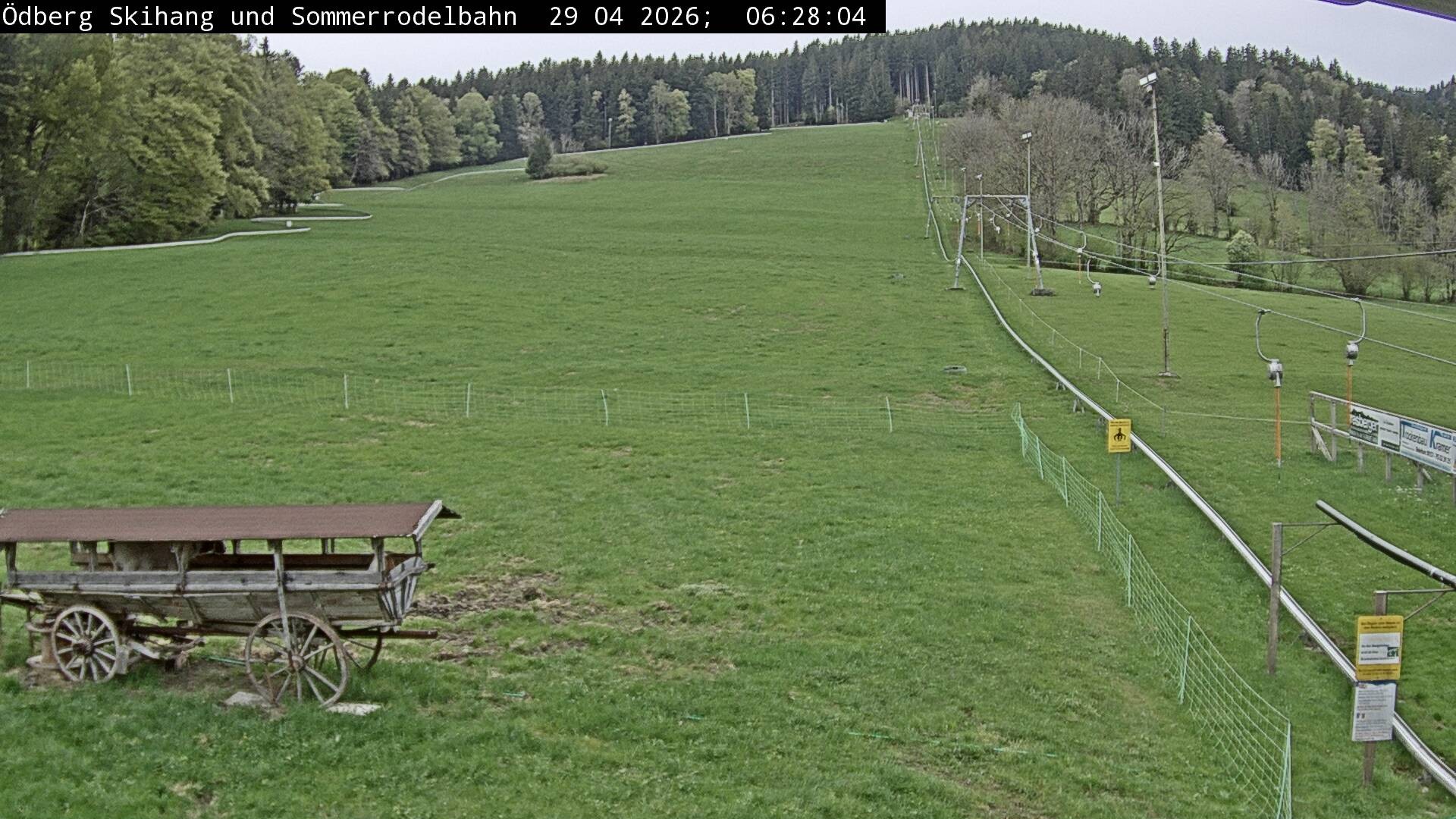 Archiv Foto Webcam Sommerrodelbahn Ödberg