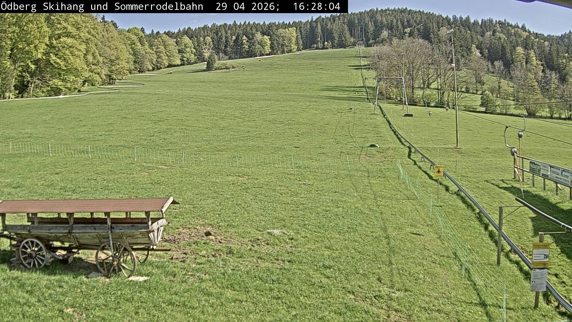Archiv Foto Webcam Sommerrodelbahn Ödberg